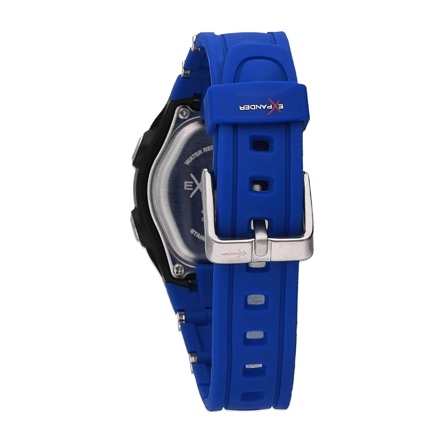 Herren Casual blau, groß Digital, 45mm) Herren Kautschukarmband rund, Armbanduhr Armbanduhr Sector (ca. Digitaluhr Sector