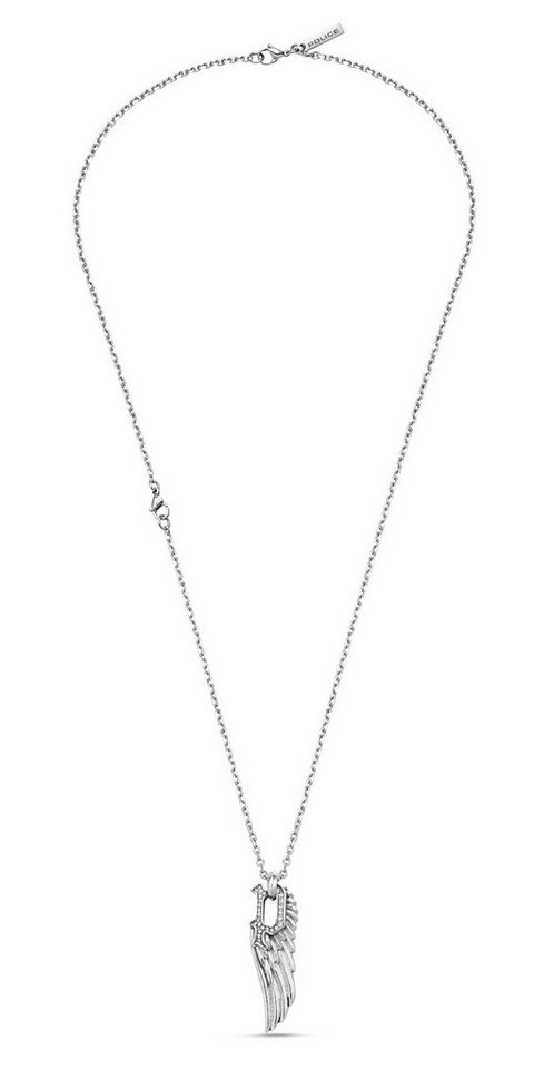 Police Kette mit Anhänger P-Wing silber... Police Kette mit Anhänger P-Wing silber...