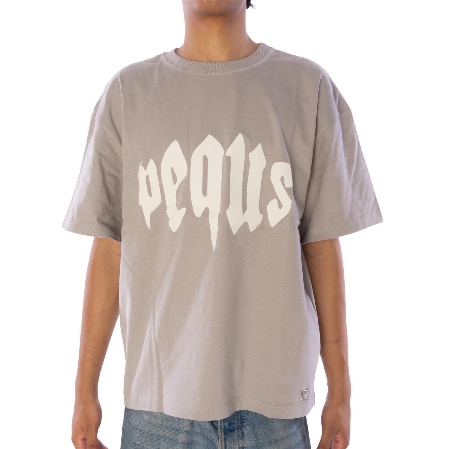 PEQUS T-Shirt T-Shirt Pequs Mythic Logo (1-tlg) Bequeme Passform