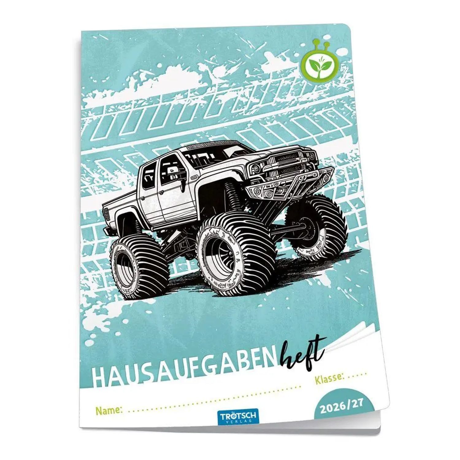 Trötsch Verlag Schülerkalender TRÖTSCH - Jahresbezogenes Hausaufgabenheft Grundschule Truck 26/27
