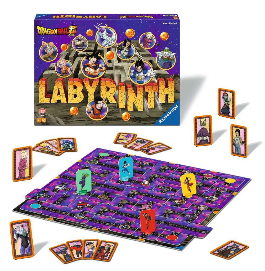 Ravensburger Verlag GmbH Spiel Ravensburger Dragon Ball Super Labyrinth – Schiebespiel ab 7 Jahren, Familienspiel