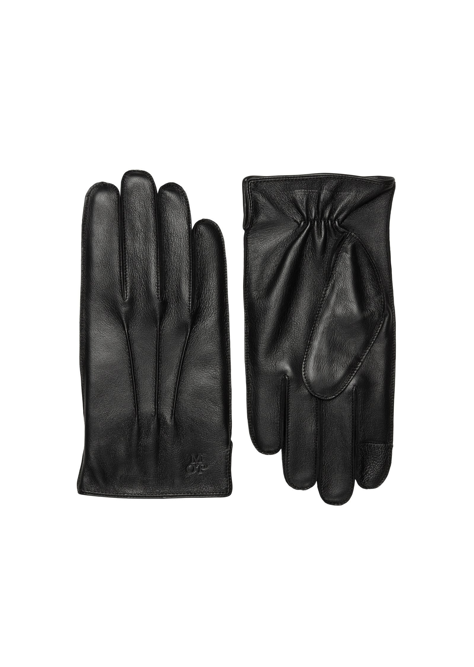 Marc O'Polo Lederhandschuhe mit weichem Fleecefutter