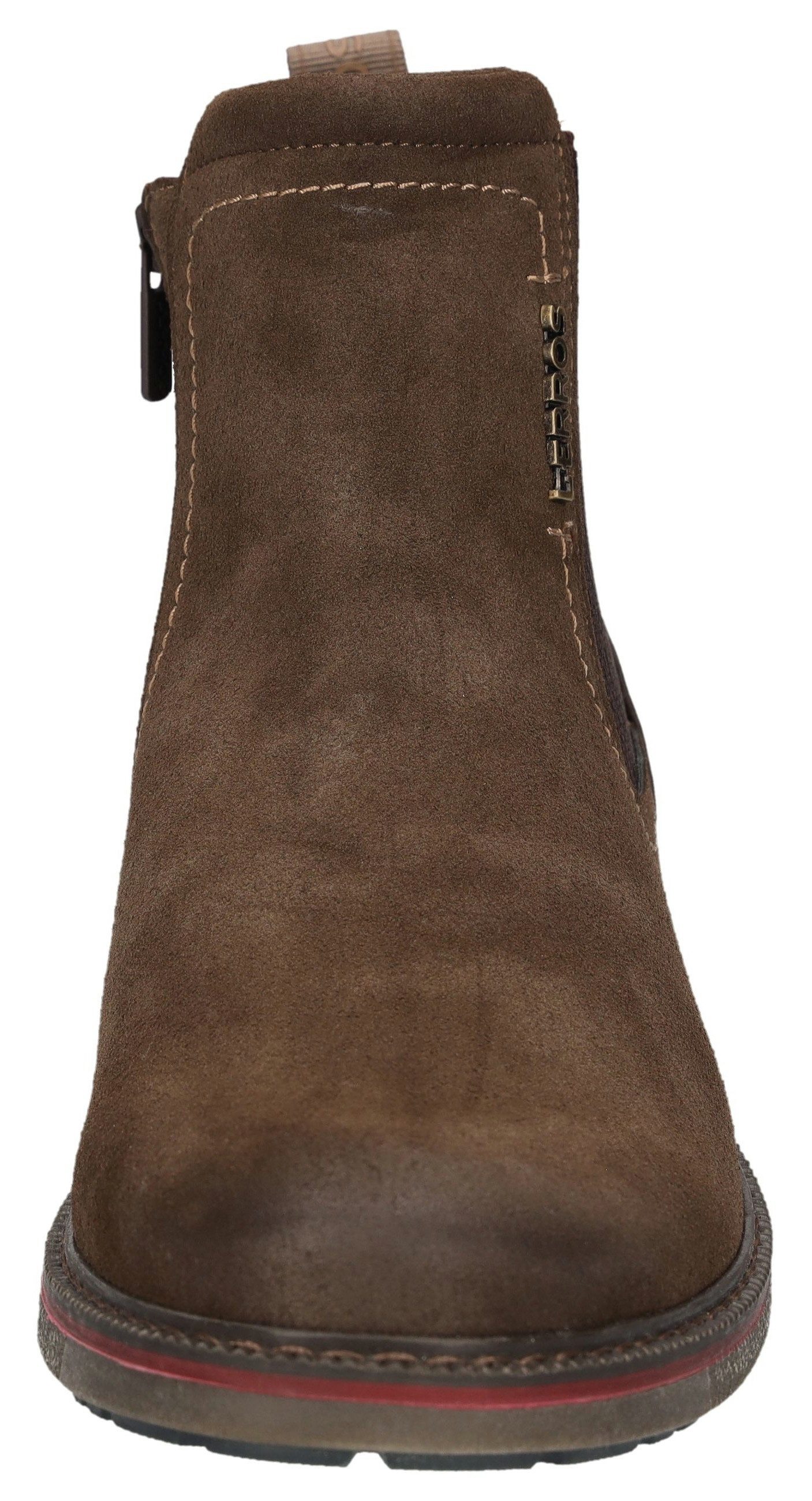 LERROS Chelseaboots Schlupfstiefel, mit Reißverschluss, Winterboots mit Warmfutter