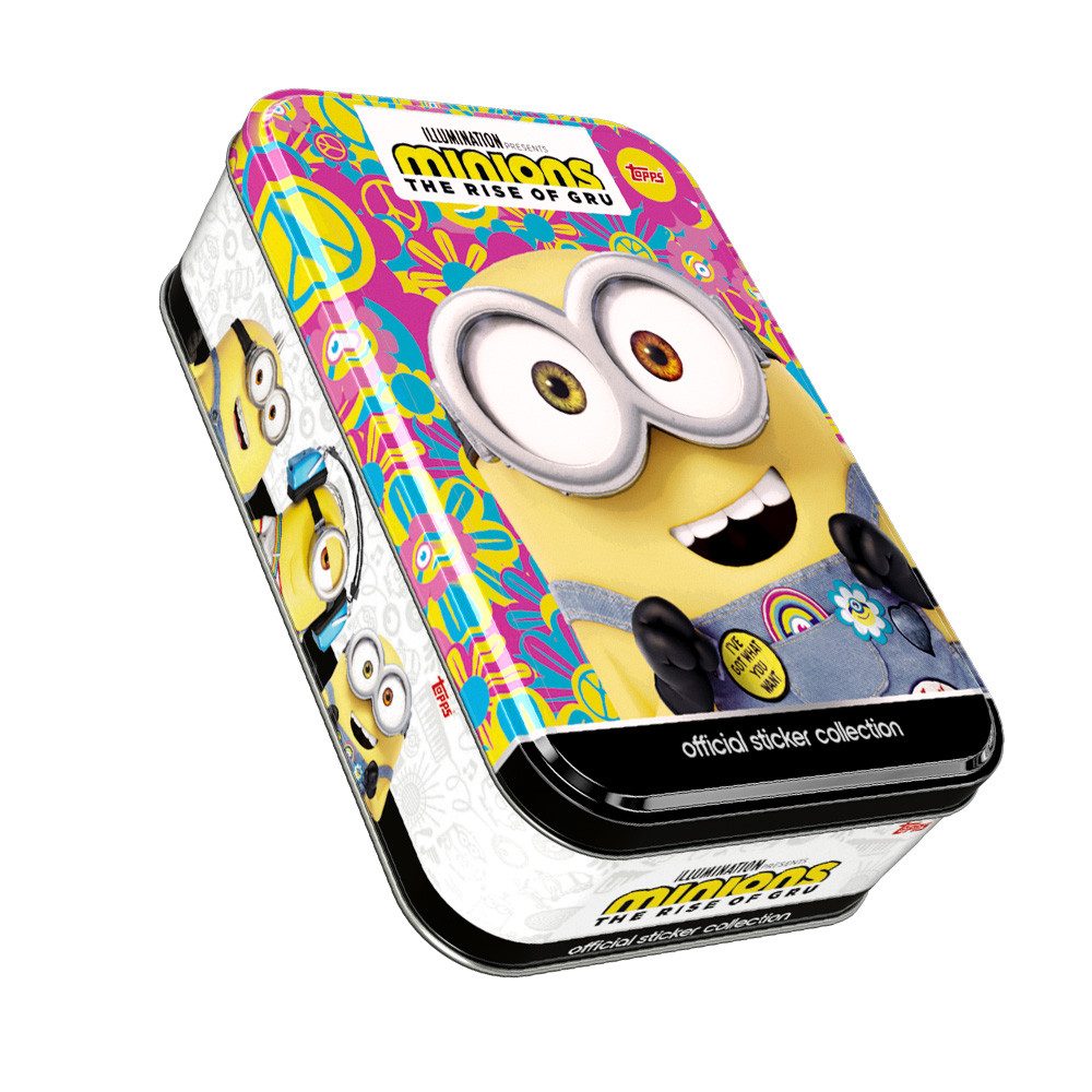 Minions Sammelkarte Minions- Auf der Suche nach dem Mini-Boss- Sticker - Tin Box (Motiv 3)