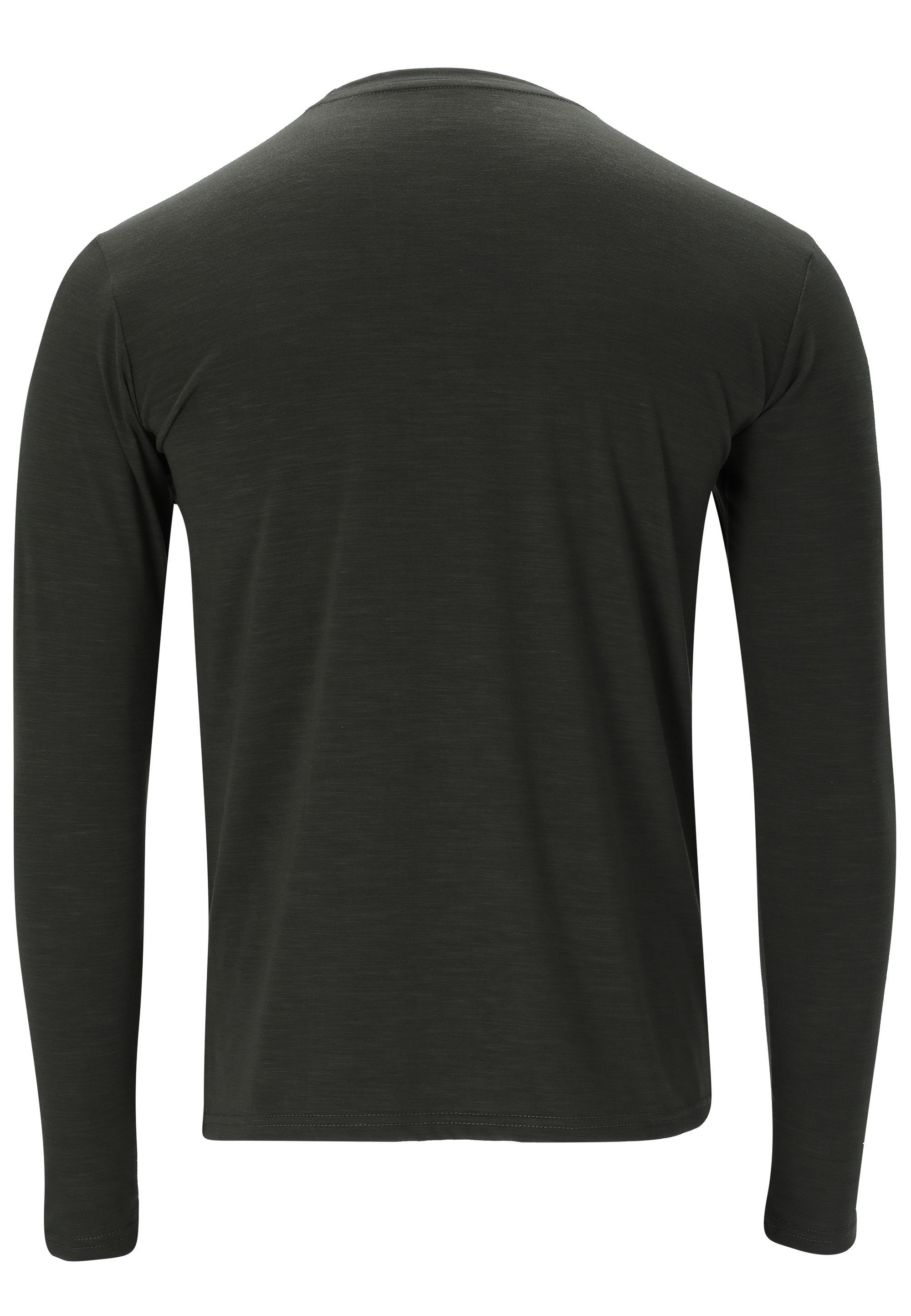 innovativer mit olivgrün Quick Langarmshirt Dry-Technologie Virtus L/S M JOKERS (1-tlg)