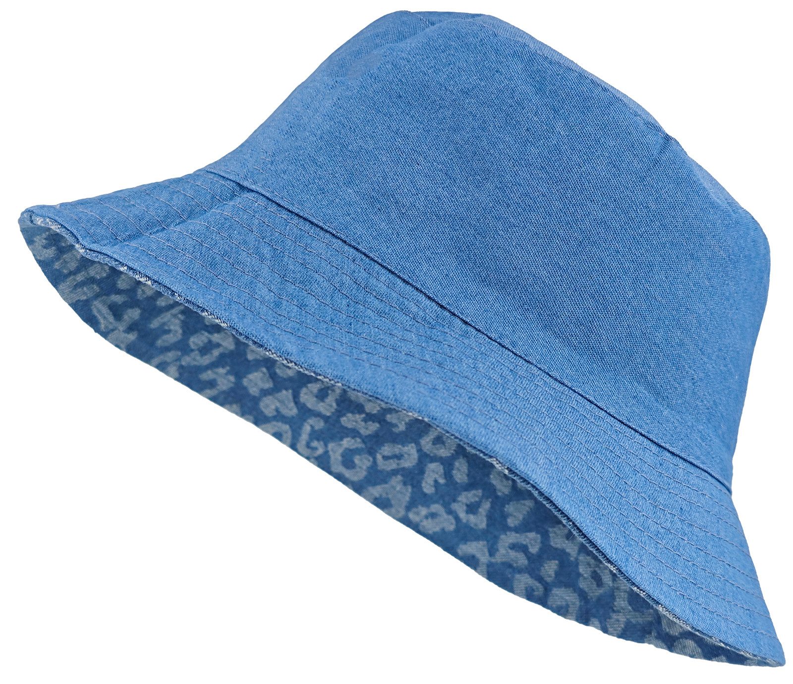 styleBREAKER Fischerhut 2-in-1 Denim Fischerhut mit günstig online kaufen