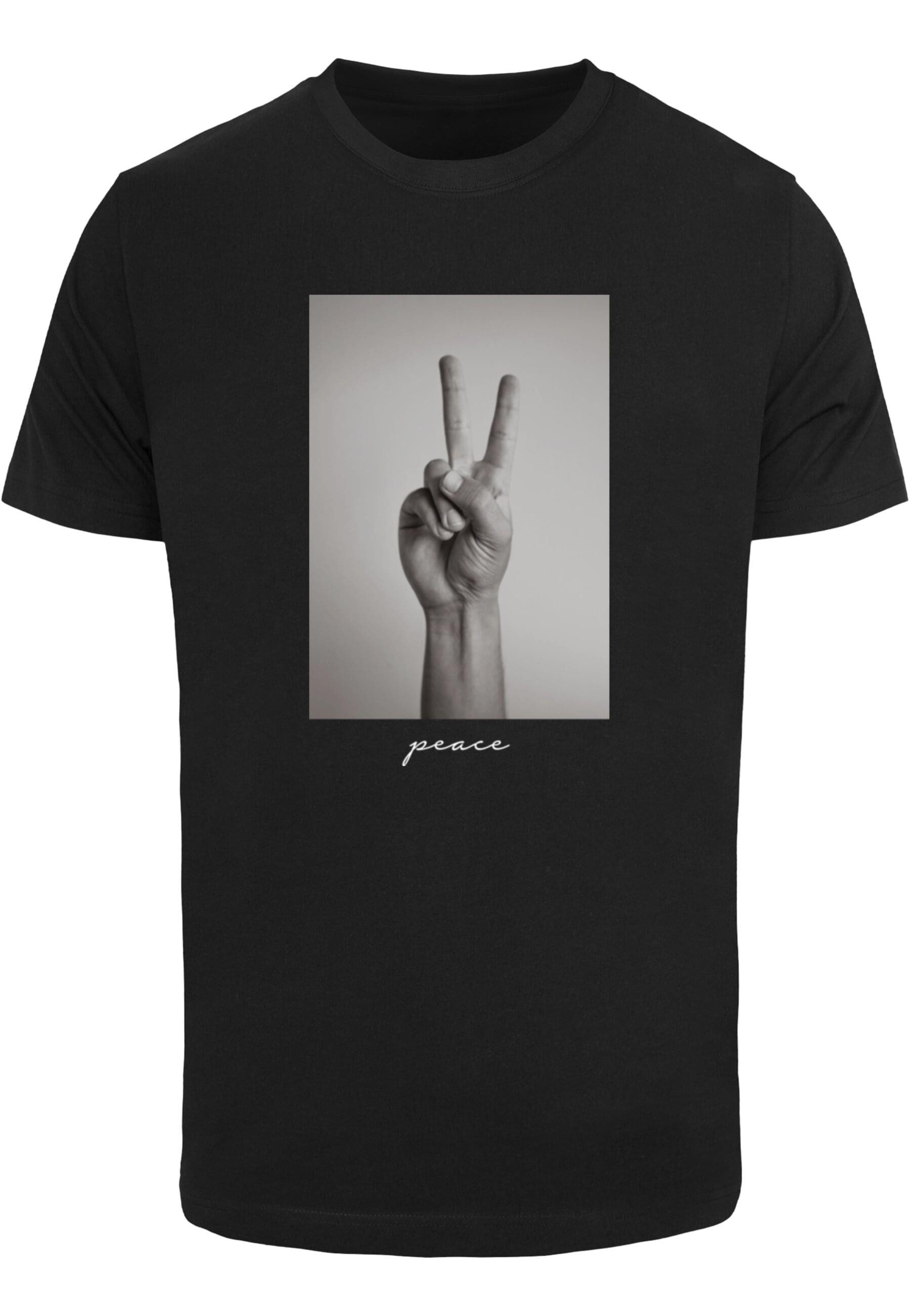 MisterTee T-Shirt MisterTee Herren Peace Sign günstig online kaufen