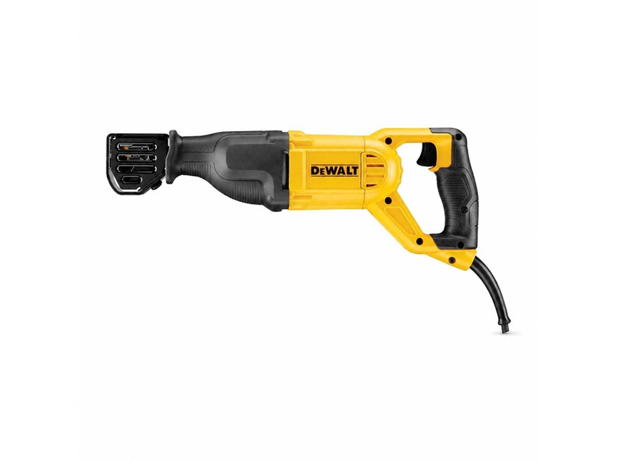 DeWalt Säbelsäge 1100Watt, Set, werkzeugloses Sägeblatt-Wechselsystem, elektr. Hubzahlregulierung