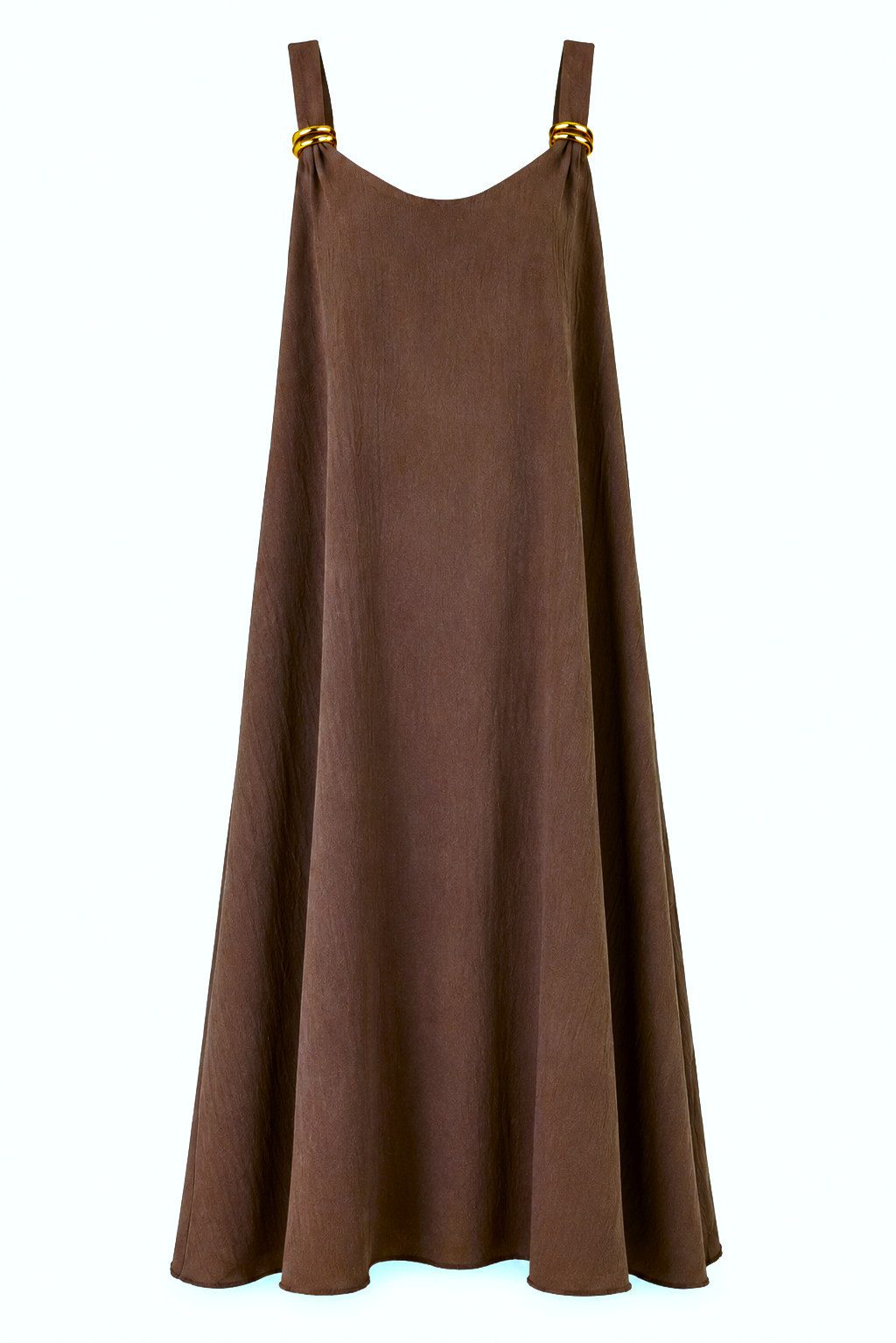 ITALY VIBES Sommerkleid - luftiges A-Linien Kleid mit Deko-Schließen - Damen Kleid ONE SIZE - passend für Größen M bis XL