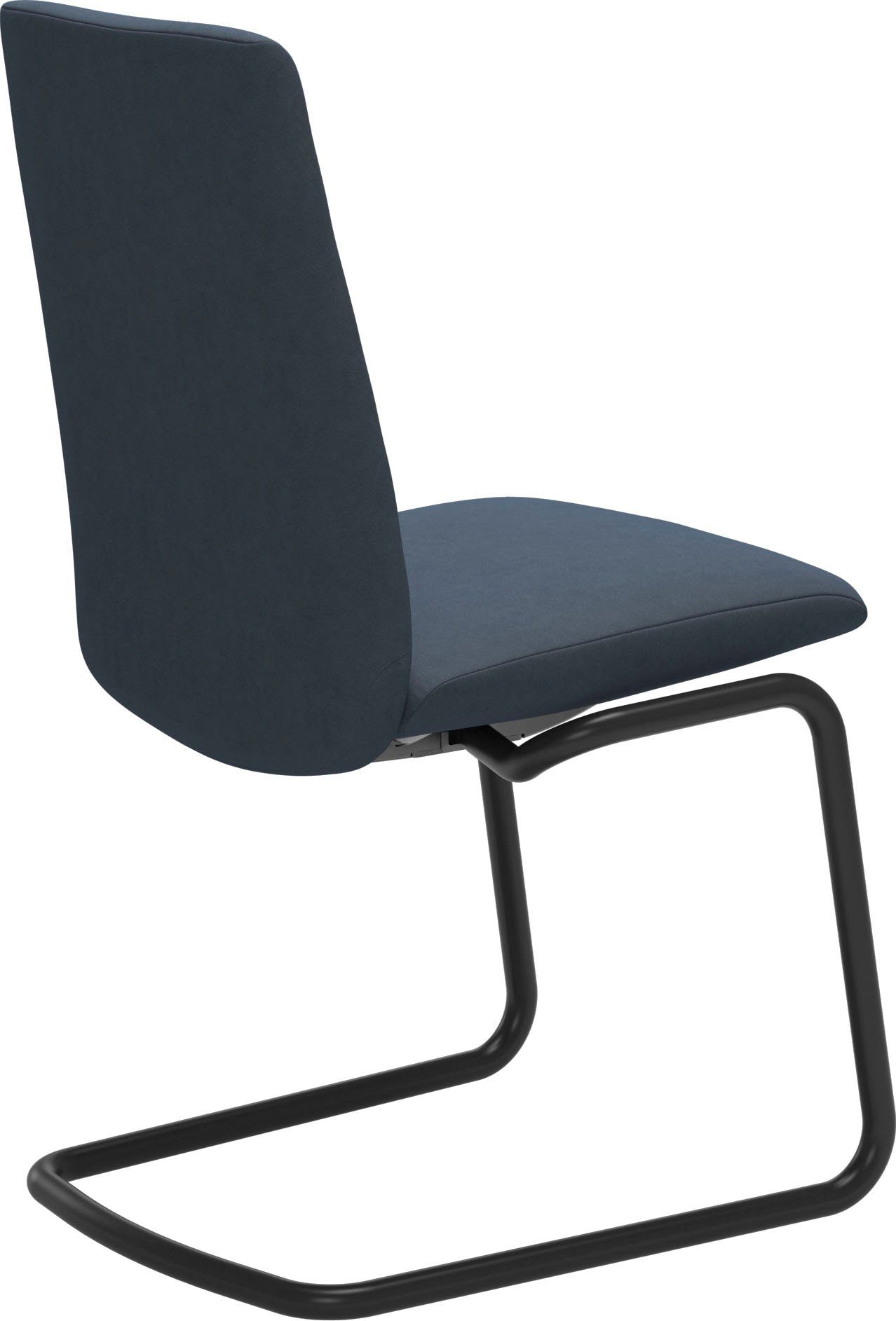 Laurel, Beinen Schwarz in Low Polsterstuhl mit Stressless® M, Stahl Größe aus matt Back,