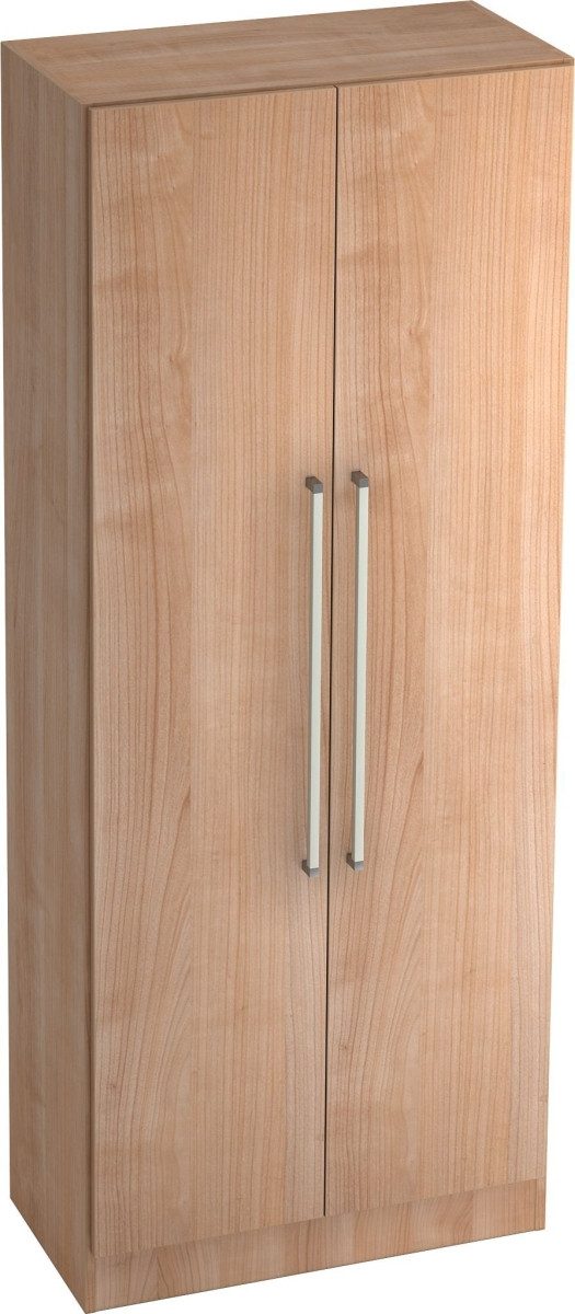 HAMMERBACHER Garderobenschrank Garderobenschrank Solid 5OH BxTxH 80x42x200,4cm Griff CE Nussbaum/Nuss