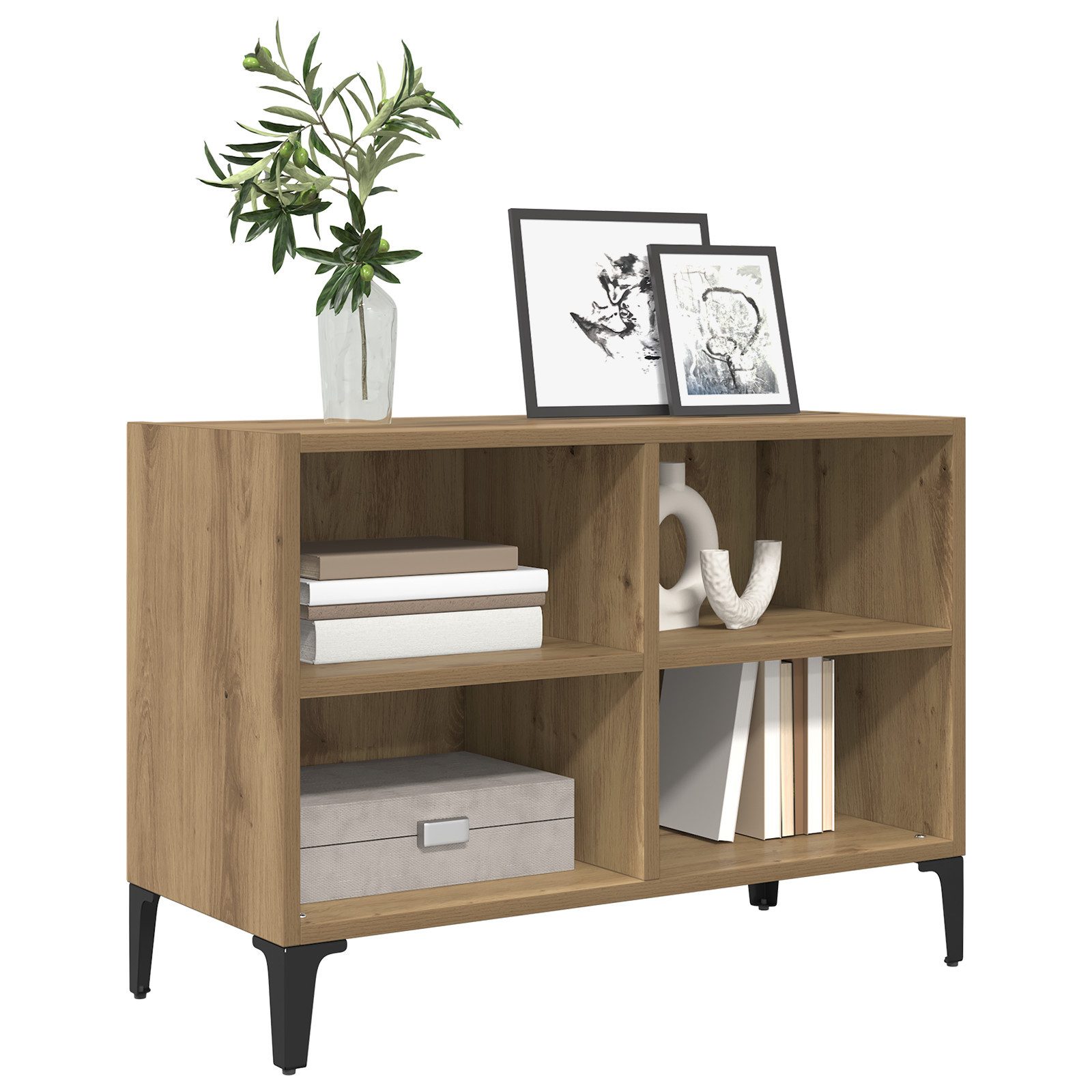 vidaXL TV-Schrank TV Stand Artisan Oak günstig online kaufen