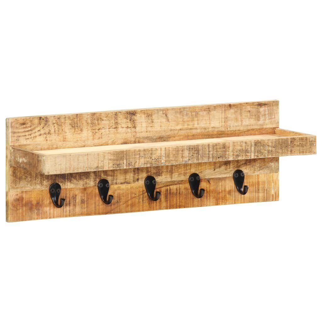 tinkaro Kleiderständer HILLEBRAND Raues Massivholz Hängegarderobe Braun, (1 St)