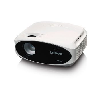 Lenco LPJ-900WH Full HD LCD Projektor mit HDMI USB und SD LCD-Beamer (9000 lm, 04.05.2000, 1920 x 1080 px)