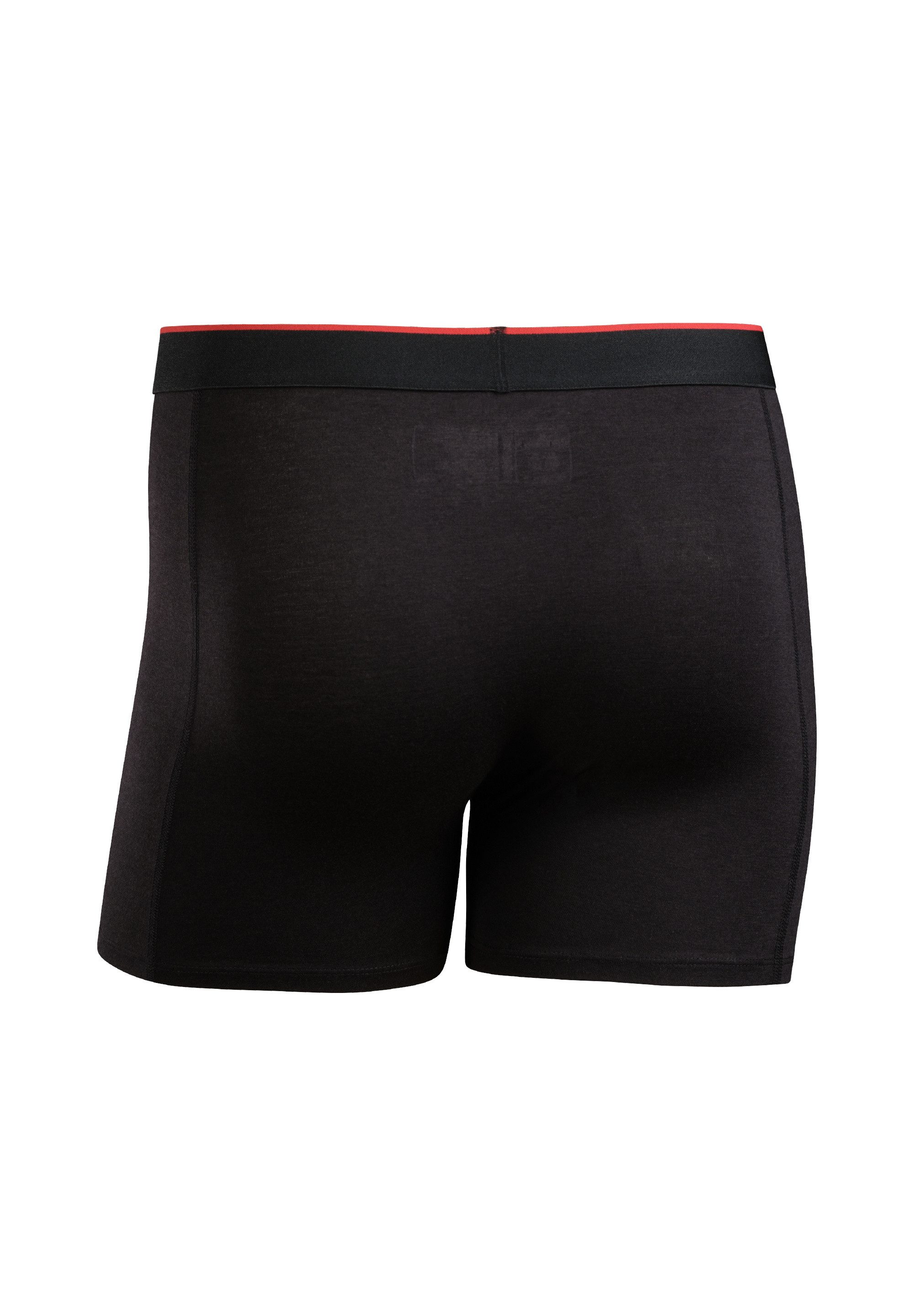 DANISH ENDURANCE Boxershorts Bamboo Trunks with fly (6-St) Superweich mit elastischem Bund, Bambus Unterhosen für Männer