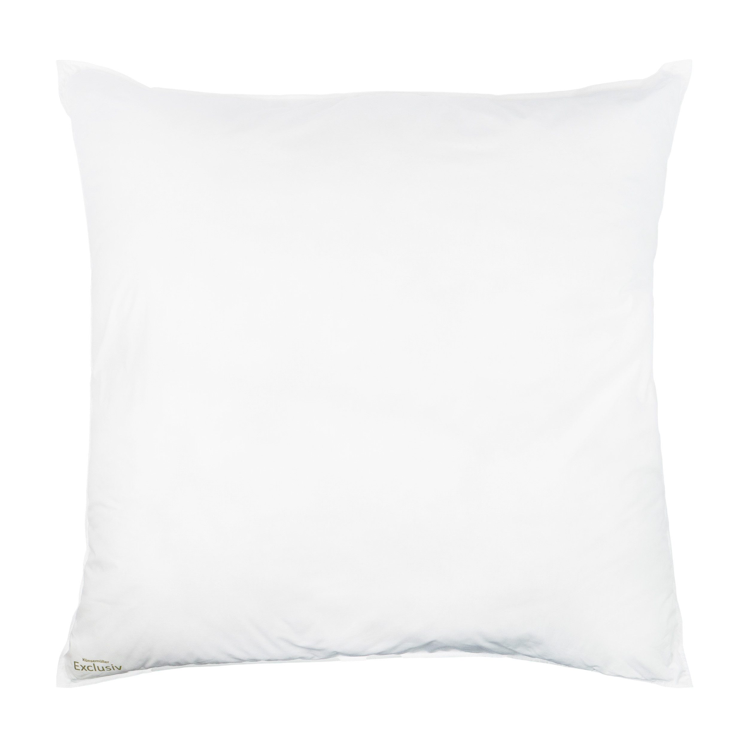 KÜNSEMÜLLER Microfaserkissen Exclusiv, Füllung: 100% Polyester (Sensofill), Bezug: 100% Baumwolle, Rückenschläfer, Seitenschläfer, Bauchschläfer, Daunen-Feeling durch modernste Fasertechnologie