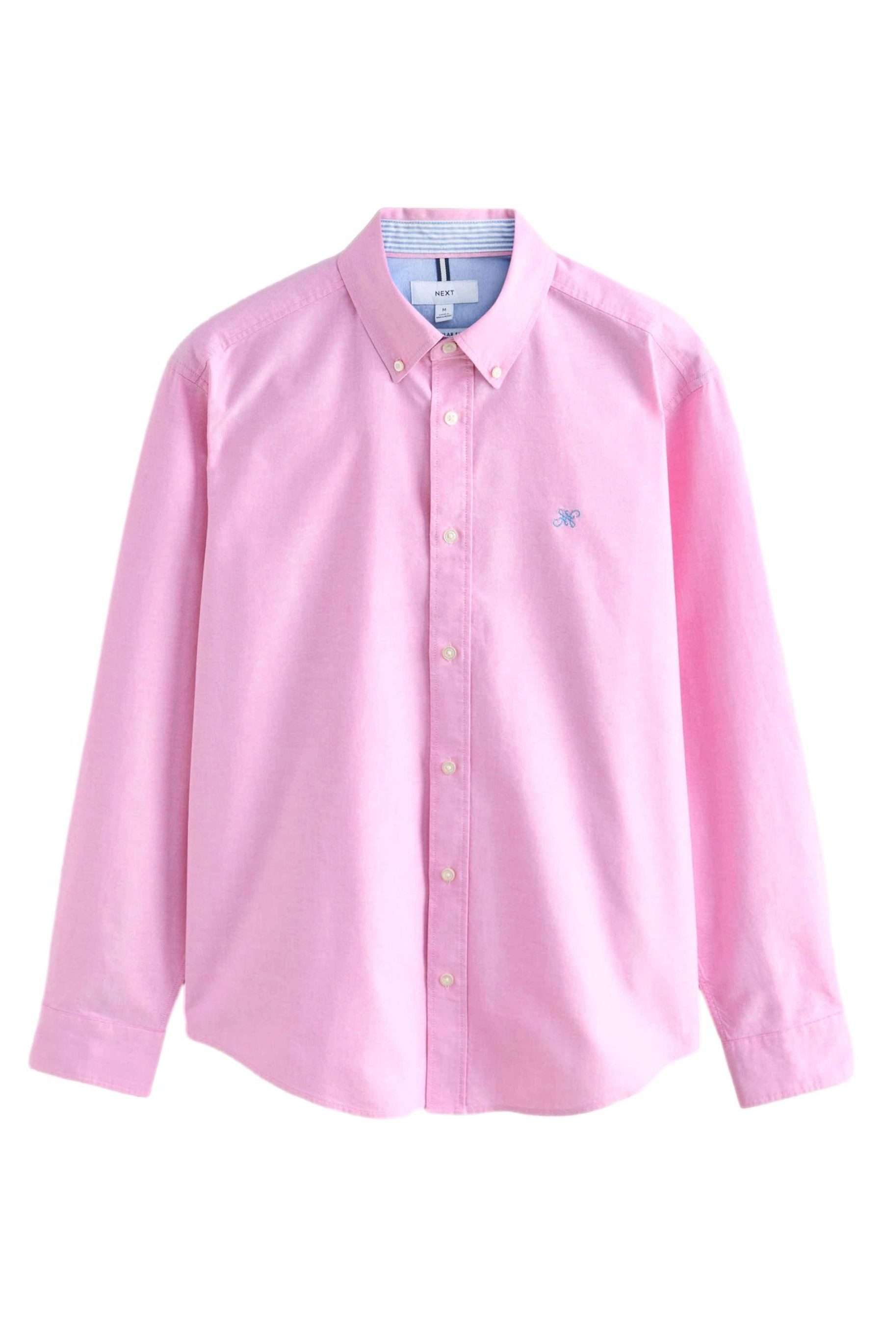 Next Langarmhemd Langärmeliges Oxfordhemd aus 100 % günstig online kaufen