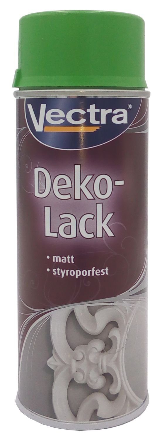 Decklack Dekolack J.W. Vectra® gelbgrün Lackspray Abtönfarbe Vollton- Ostendorf Sprühdose und matt Farbspray 400ml