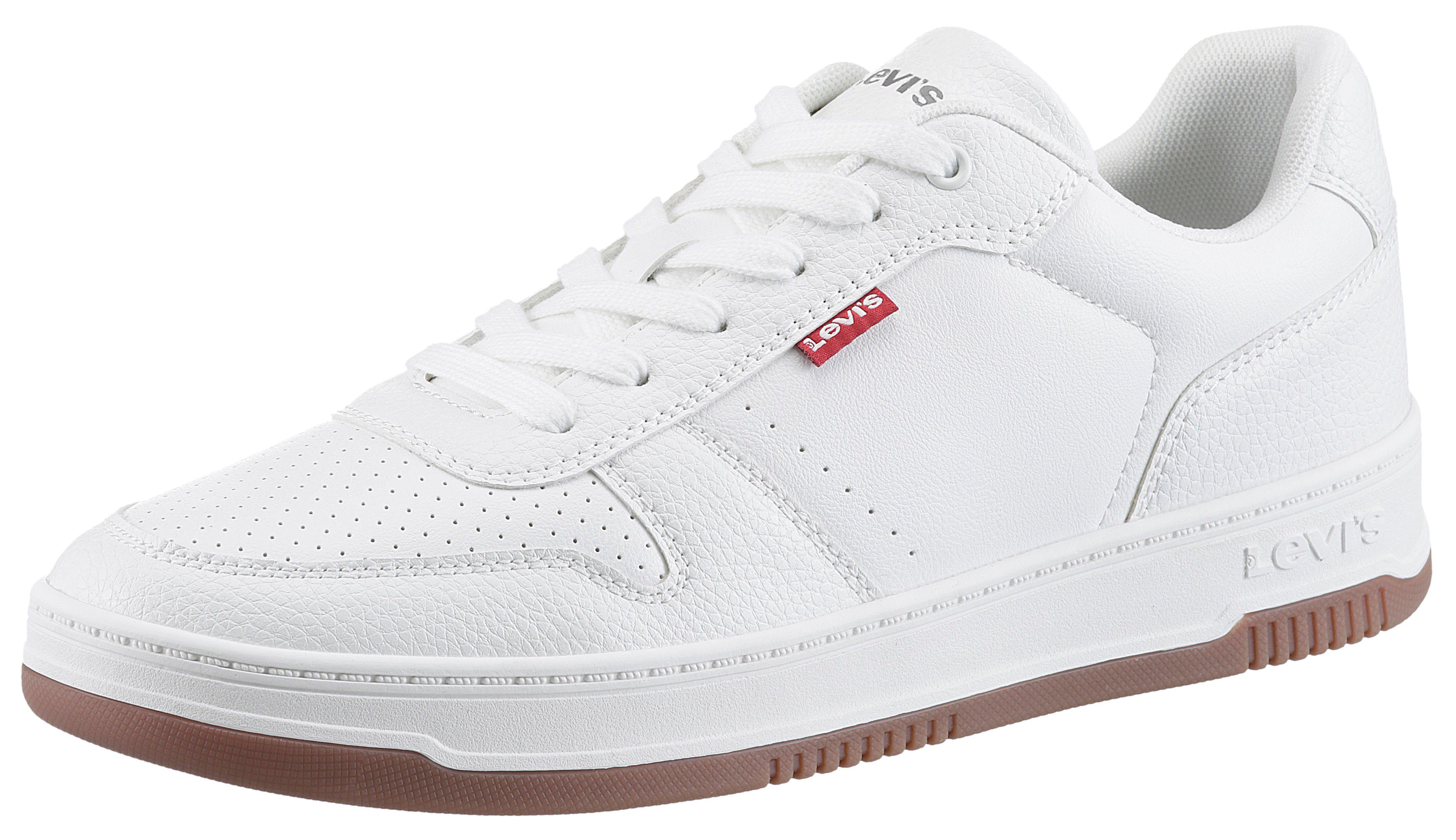 Levi's® DRIVER Sneaker mit Lochmuster, Freizeitschuh, Halbschuh, Schnürschuh