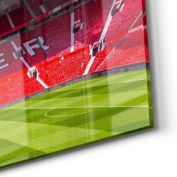 DEQORI Glasbild 'Old Trafford, Manchester', 'Old Trafford, Manchester', Glas Wandbild Bild schwebend modern