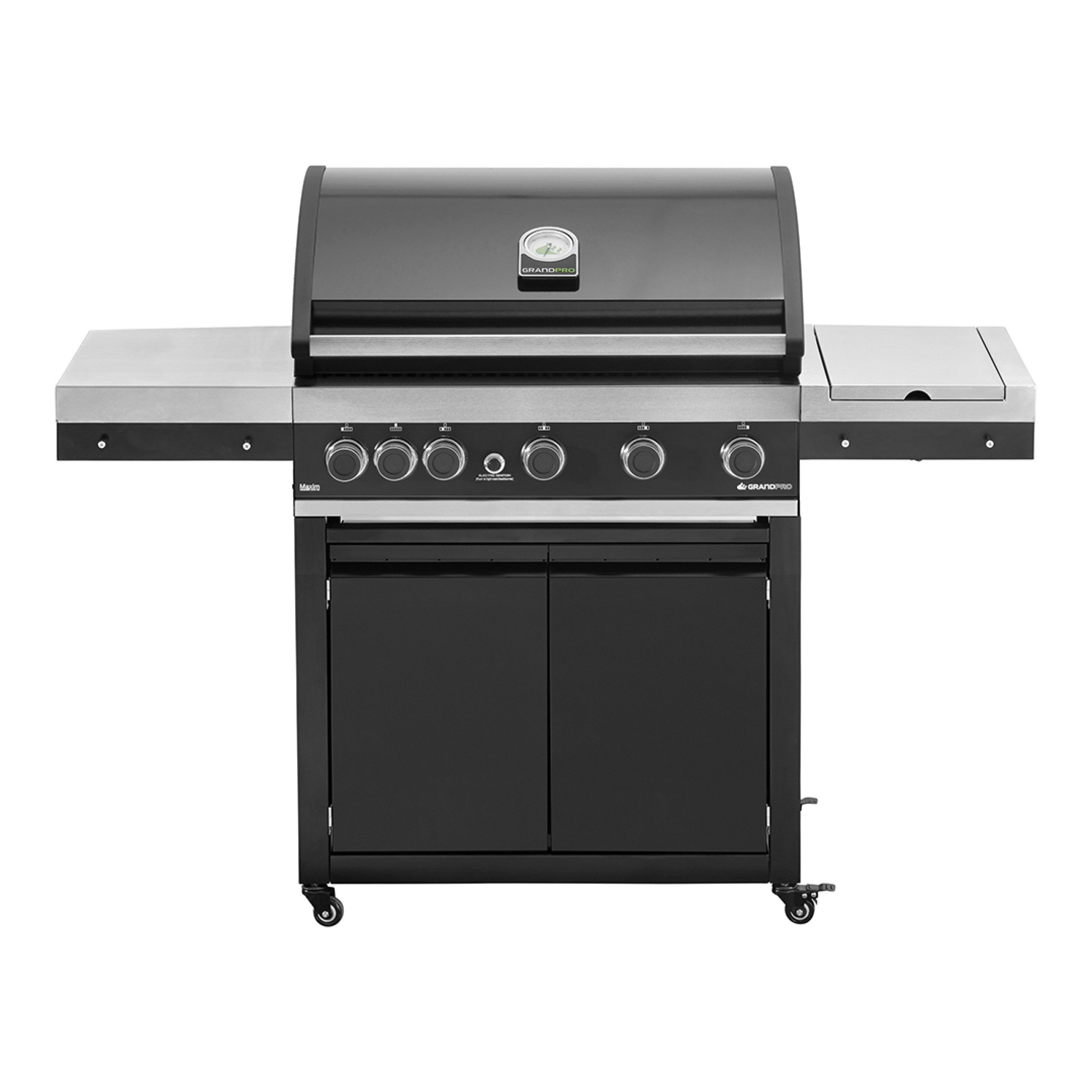 Grandpro Gasgrill Grandpro Gasgrill Maxim G5 Trolley 5 Brenner, 1 Seitenbrenner, 1