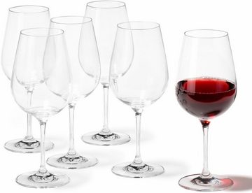 LEONARDO Rotweinglas Tivoli, Glas, 580 ml, 6-teilig