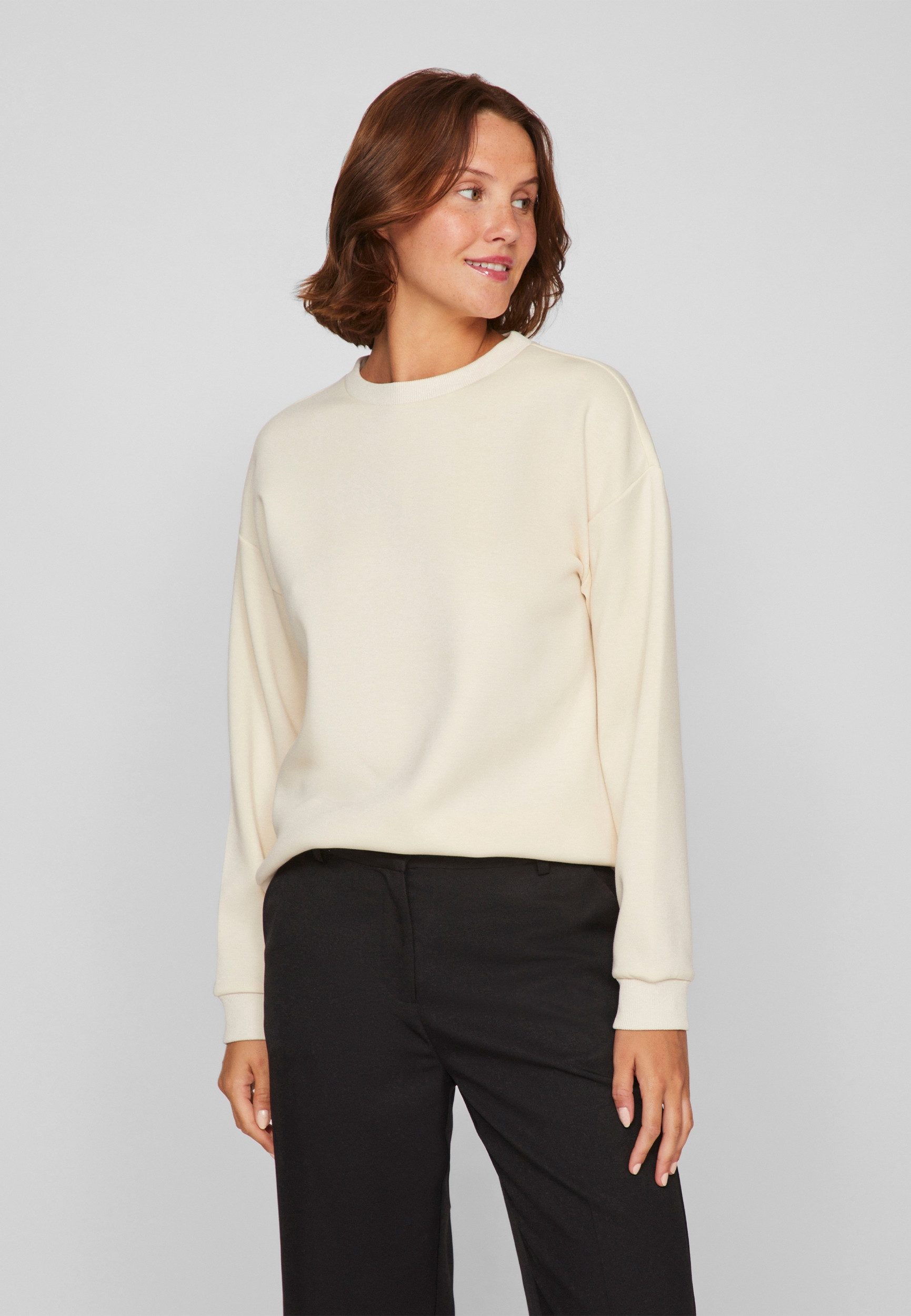 Vila Longpullover Jumper round neck long günstig online kaufen