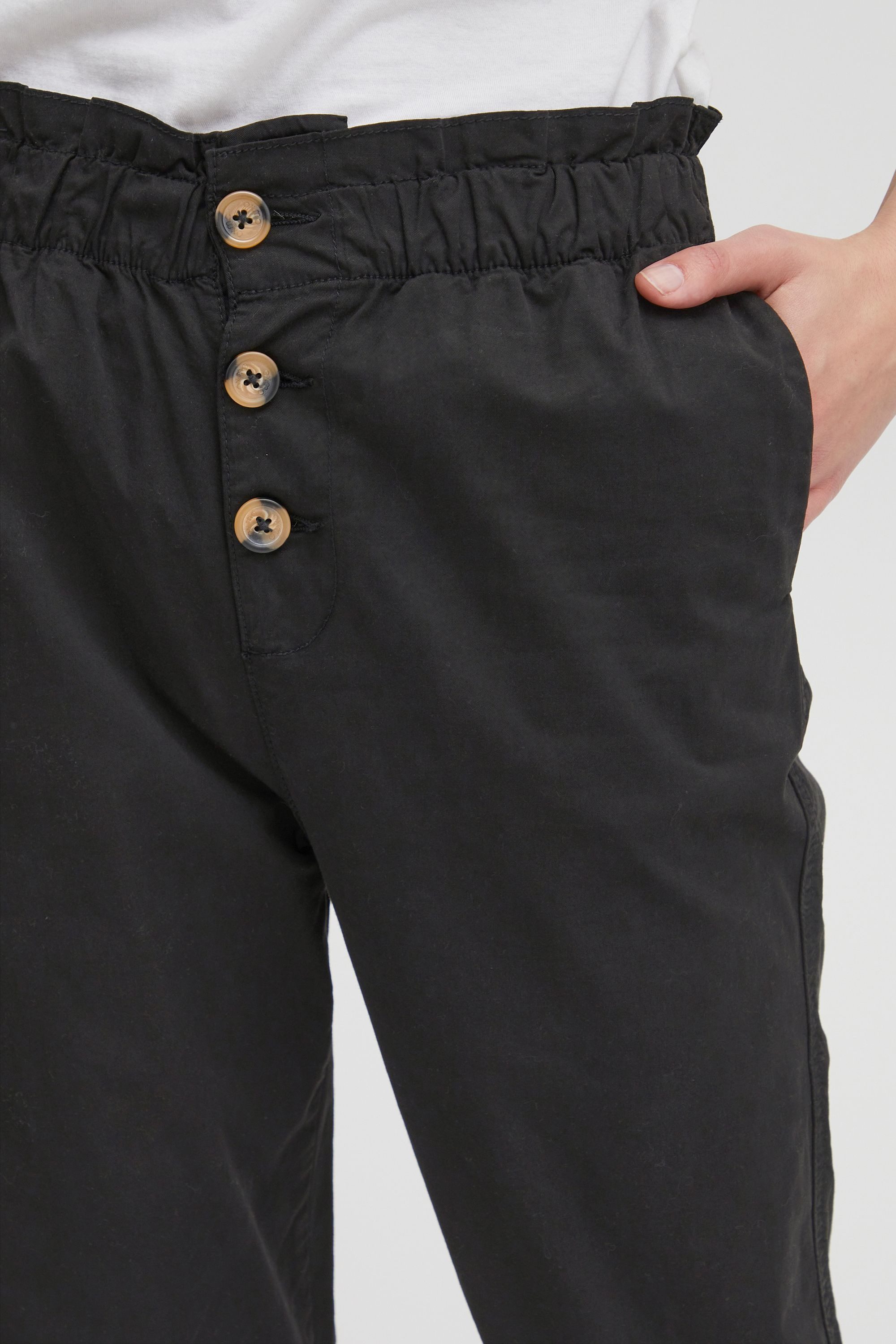 OXMO Chinohose OXCobie Stoffhose mit Paperbag-Bund – Bild 4 von 5