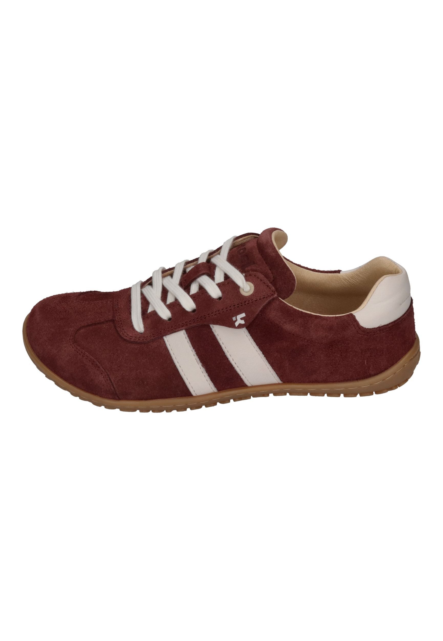 KOEL ILA SUEDE Barfußschuh bordo off white günstig online kaufen