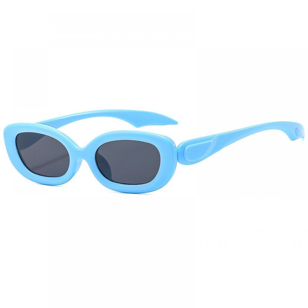 Invanter Sonnenbrille Personalisierte elliptische Dopamin Stil Cat Eye Sonnenbrille (1-St) Weihnachtsgeschenke für Frauen , inkl Geschenktasche