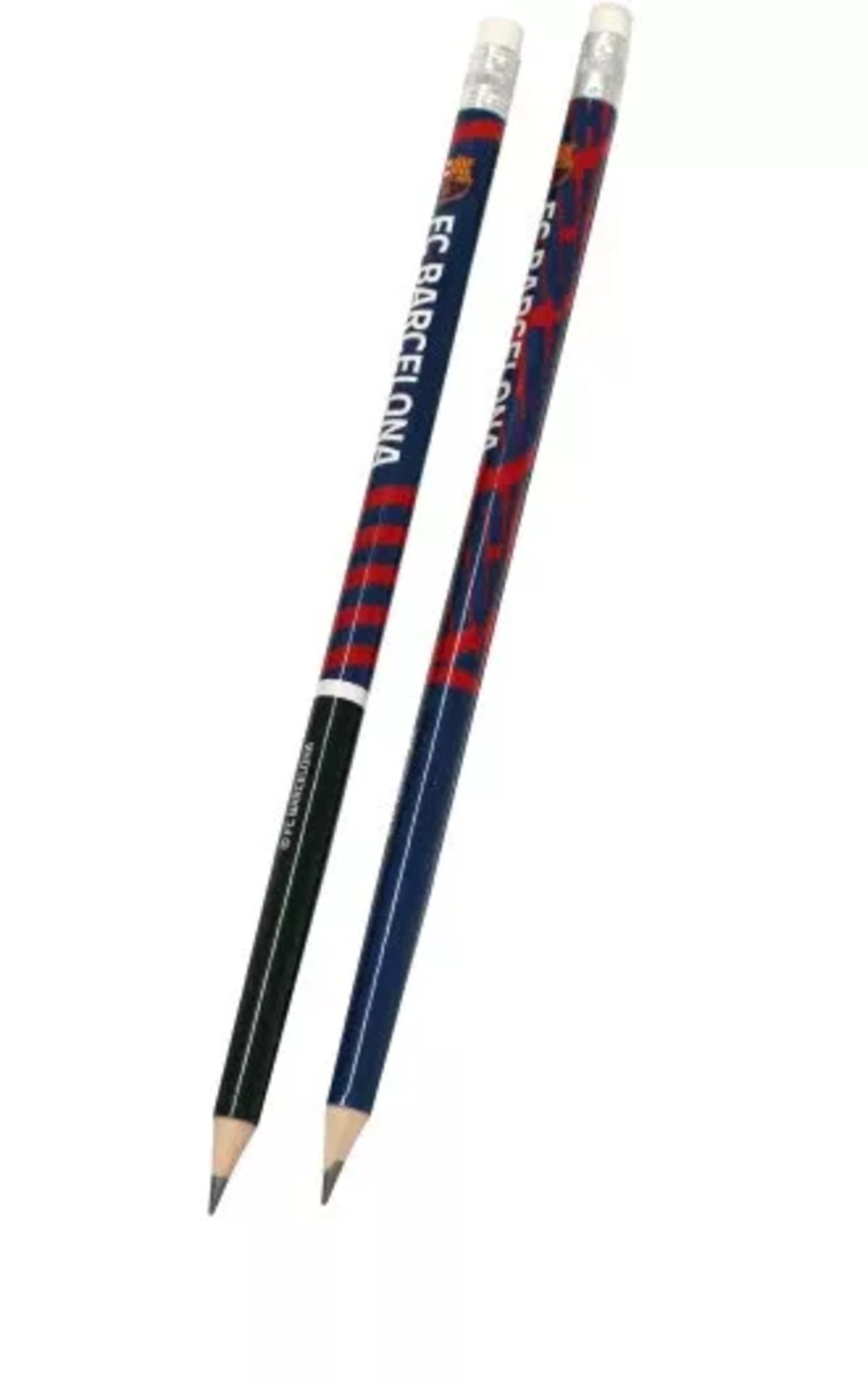 FC Barcelona Kreativset FC Barcelona Barca HB Graphitstift mit Radiergummi am Ende