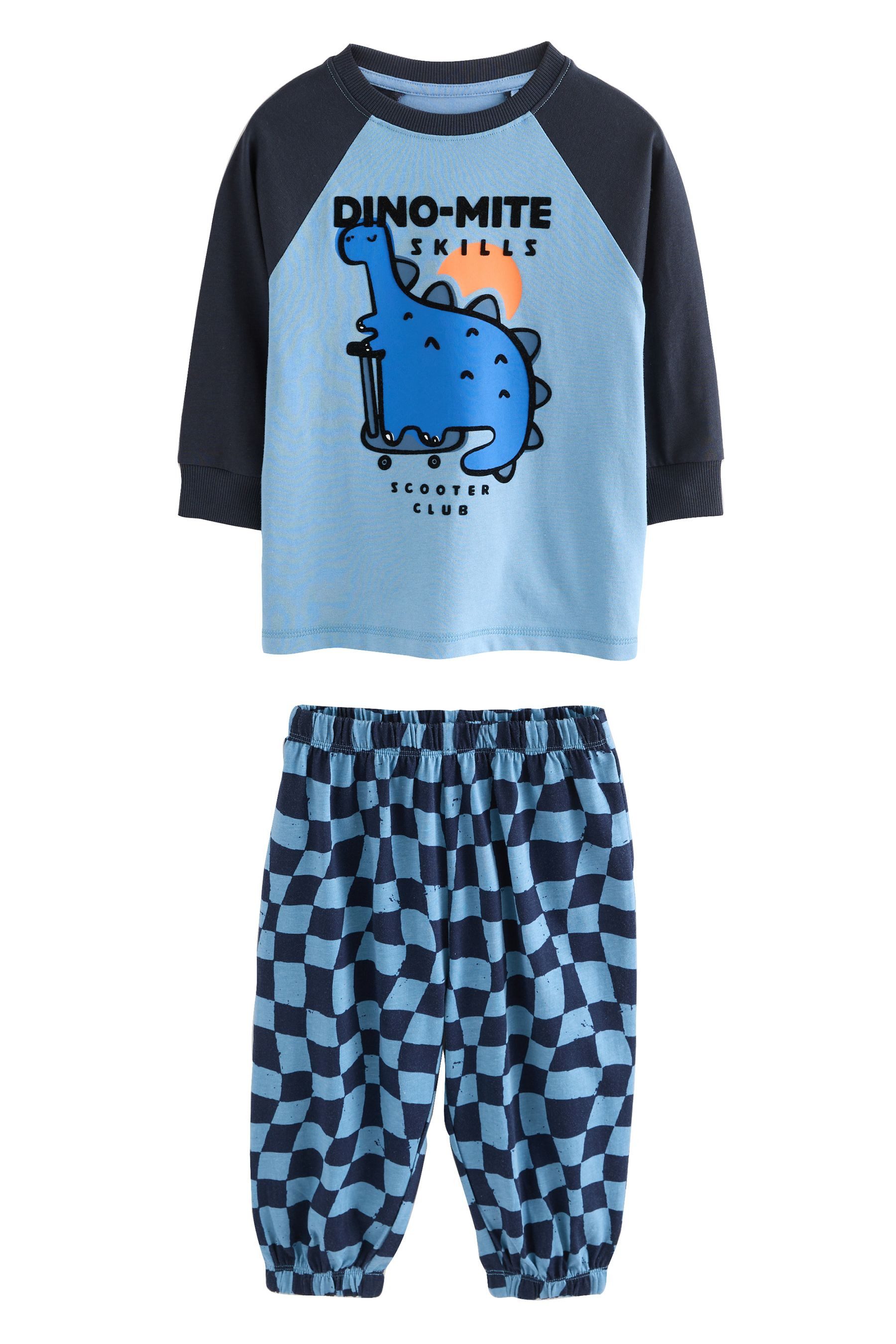 Next Pyjama Oversized Fit Schlafanzüge im 3er-Pack (6 tlg) – Bild 5 von 5