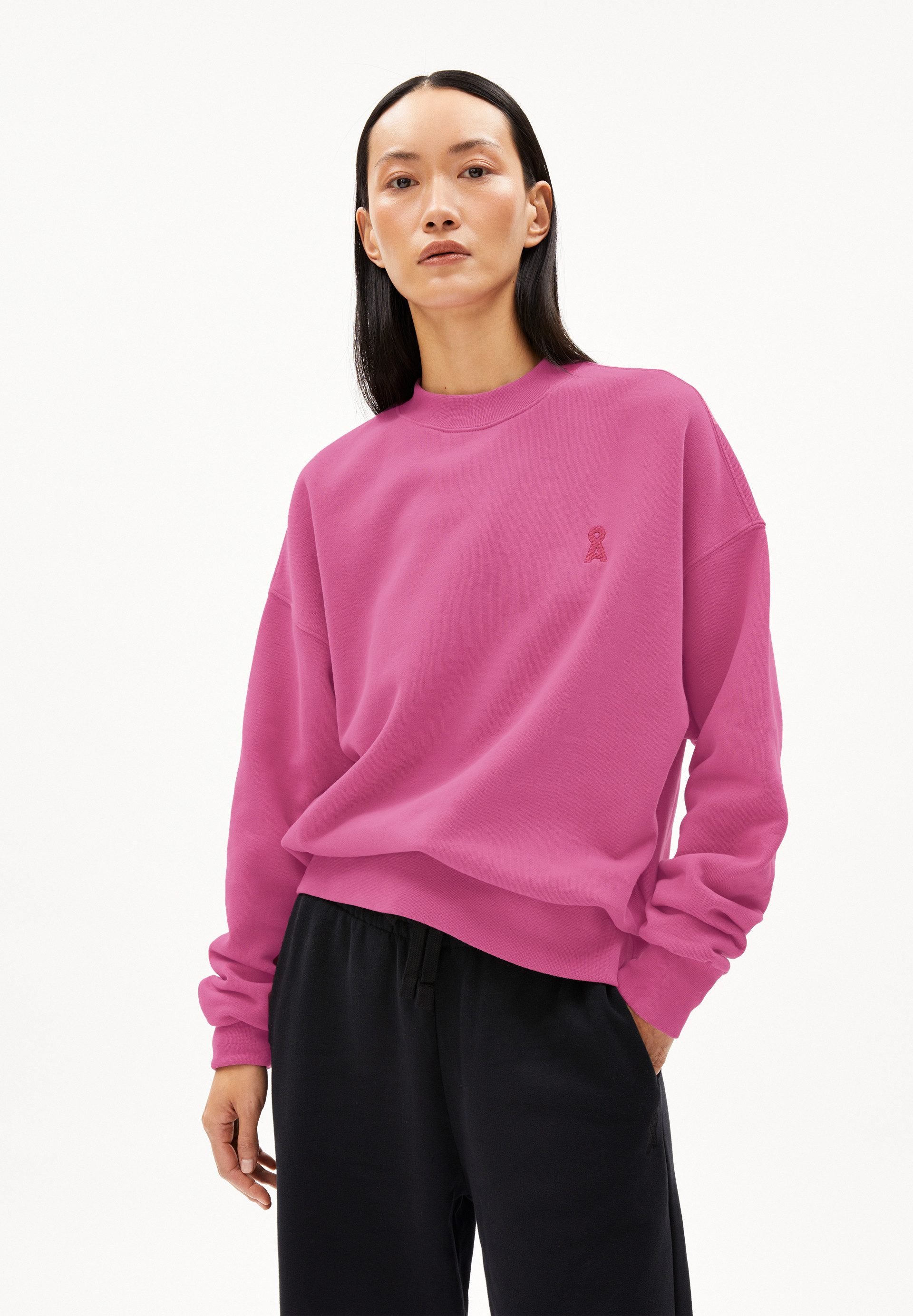 Sweatshirt ALIZAA Sweatshirt Oversized Fit aus Bio-Baumwolle
