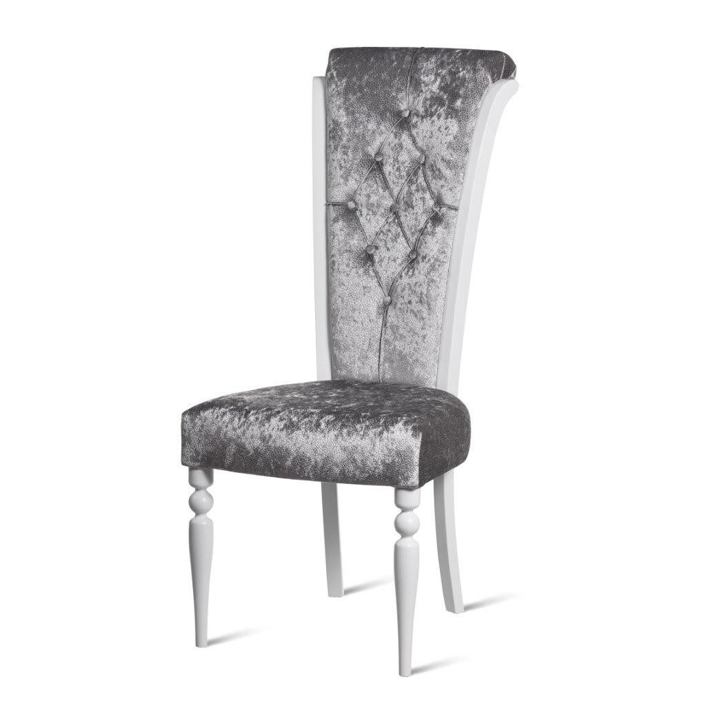 Xlmoebel Esszimmerstuhl Chesterfield Lehnstuhl Luxus Sessel im eleganten Stoffdesign (1 St), Made in Europa