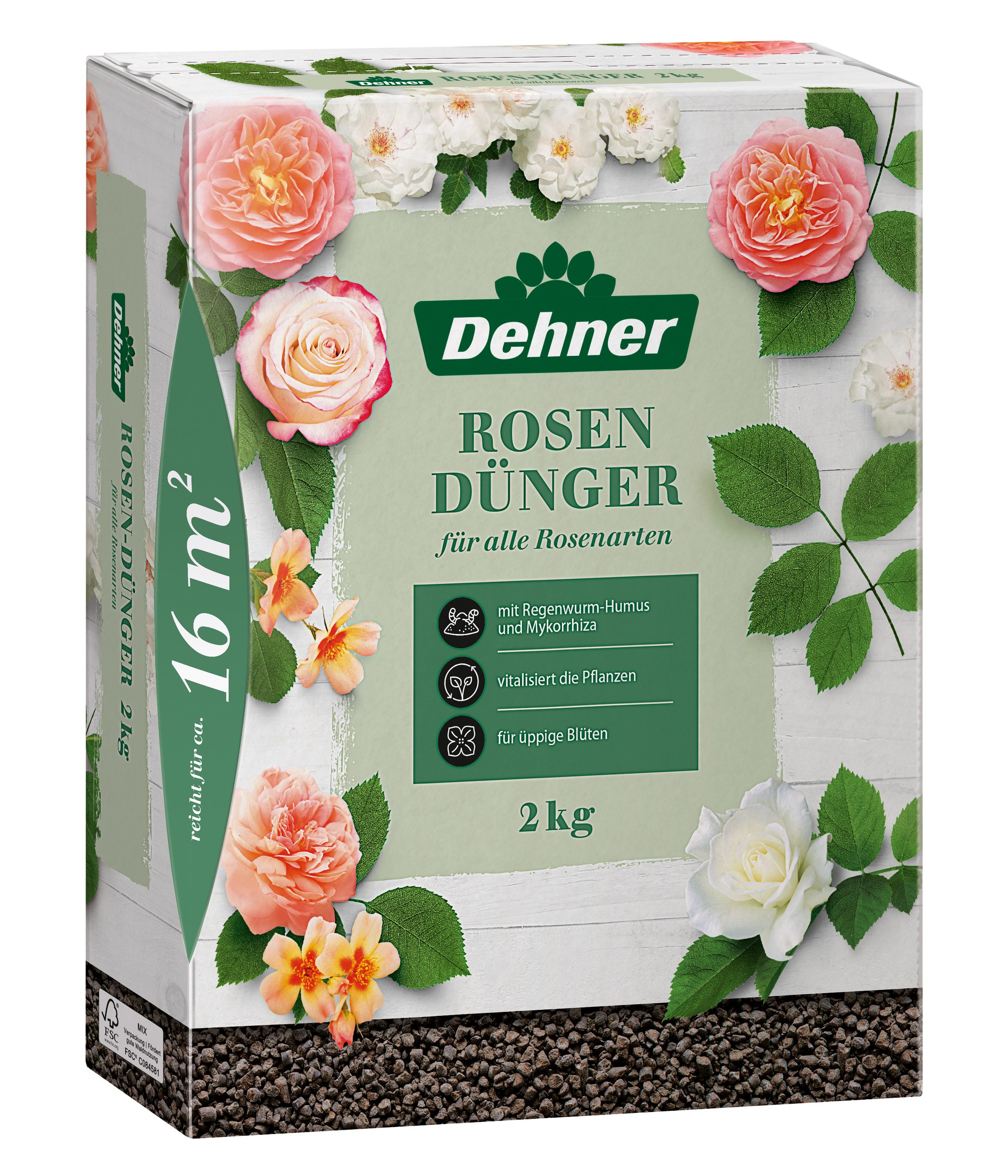 Gartendünger Rosendünger, hochwertiger NPK-Dünger