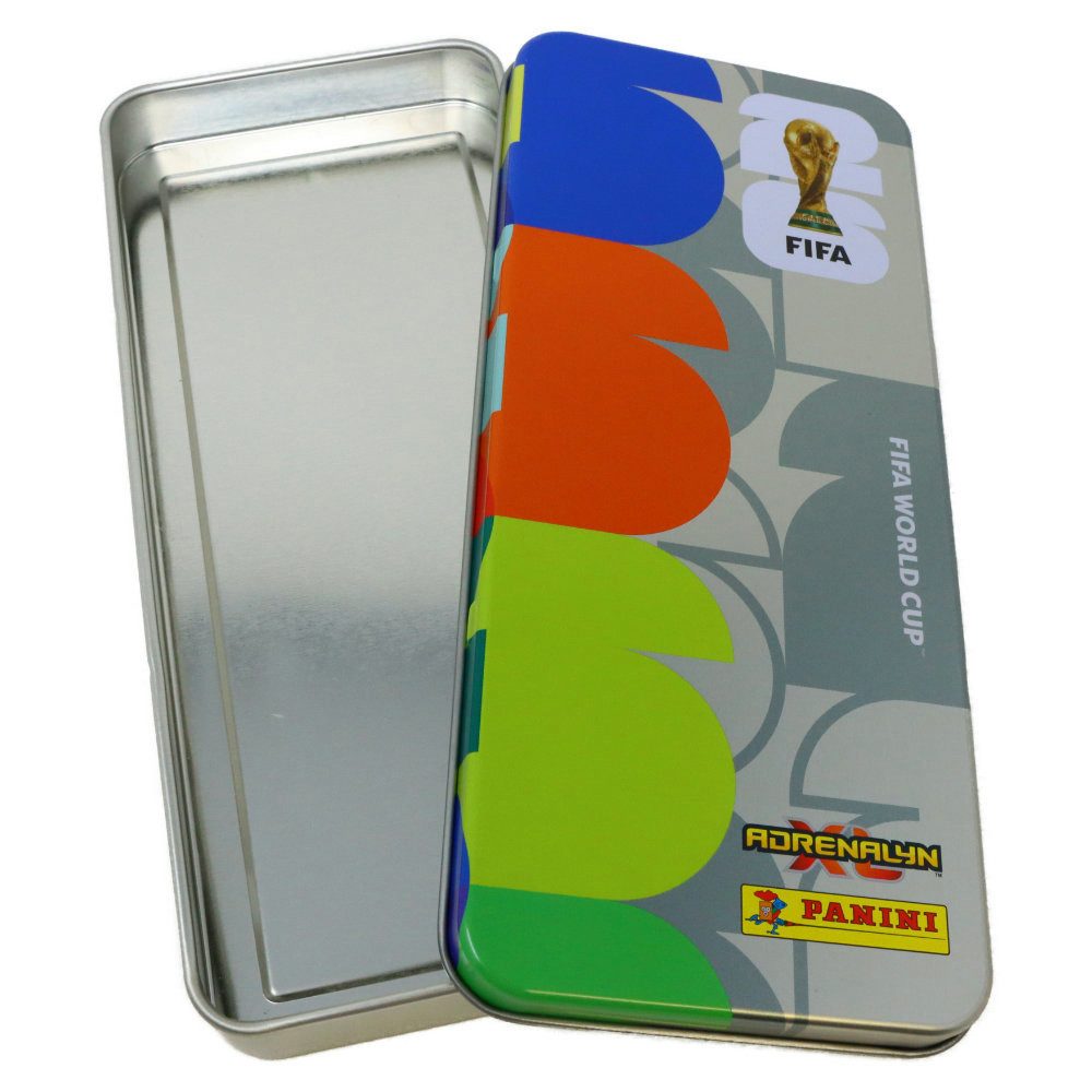 Panini Sammelkarte Fifa World Cup 2026 Adrenalyn XL - WM Trading Cards Sammelkarten, - 1 Pencil Tin