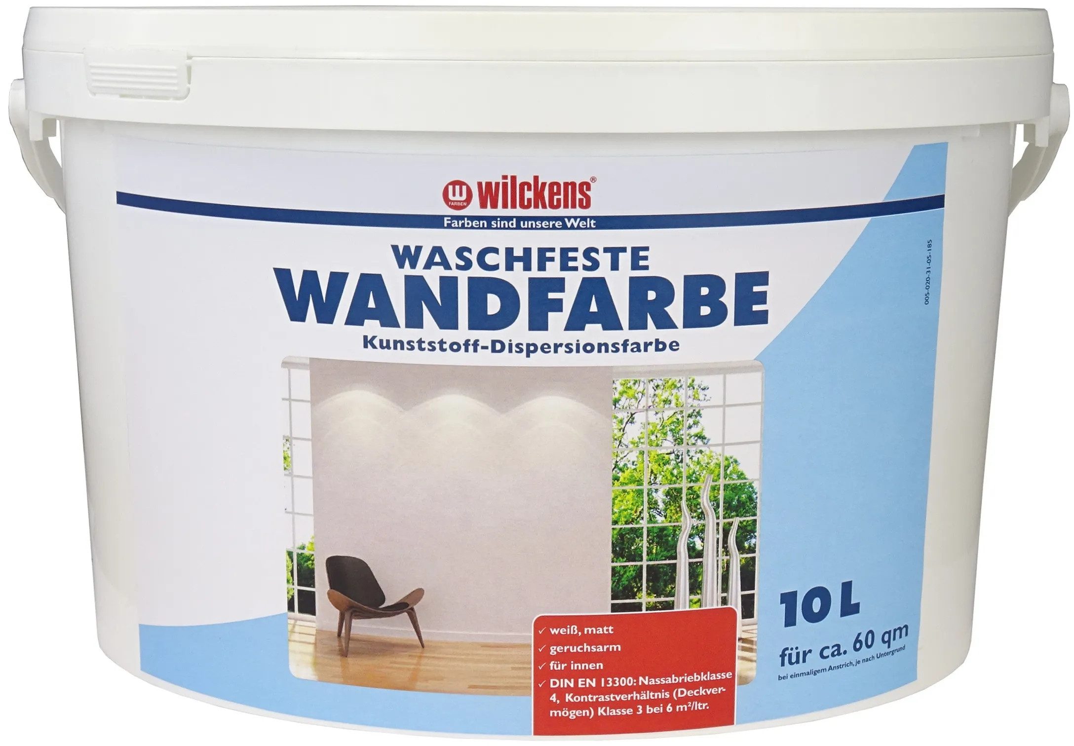 Wand- und Deckenfarbe Wilckens Waschfeste Wandfarbe