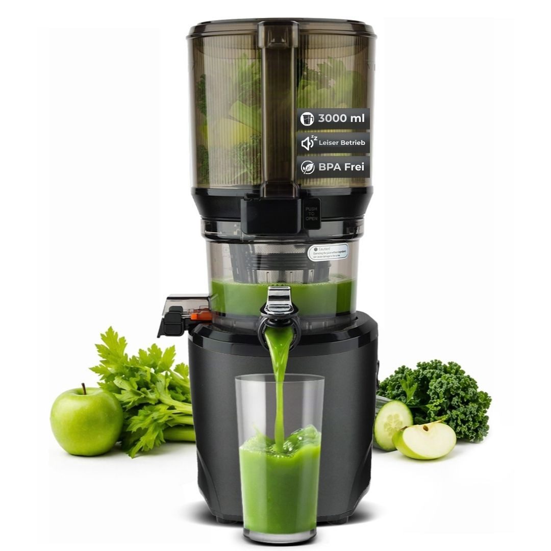 Kuvings Entsafter KUVINGS AUTO10S HANDS-FREE SLOW JUICER (KHS-2591CE), 200 W, 3.000-ml-Hopper