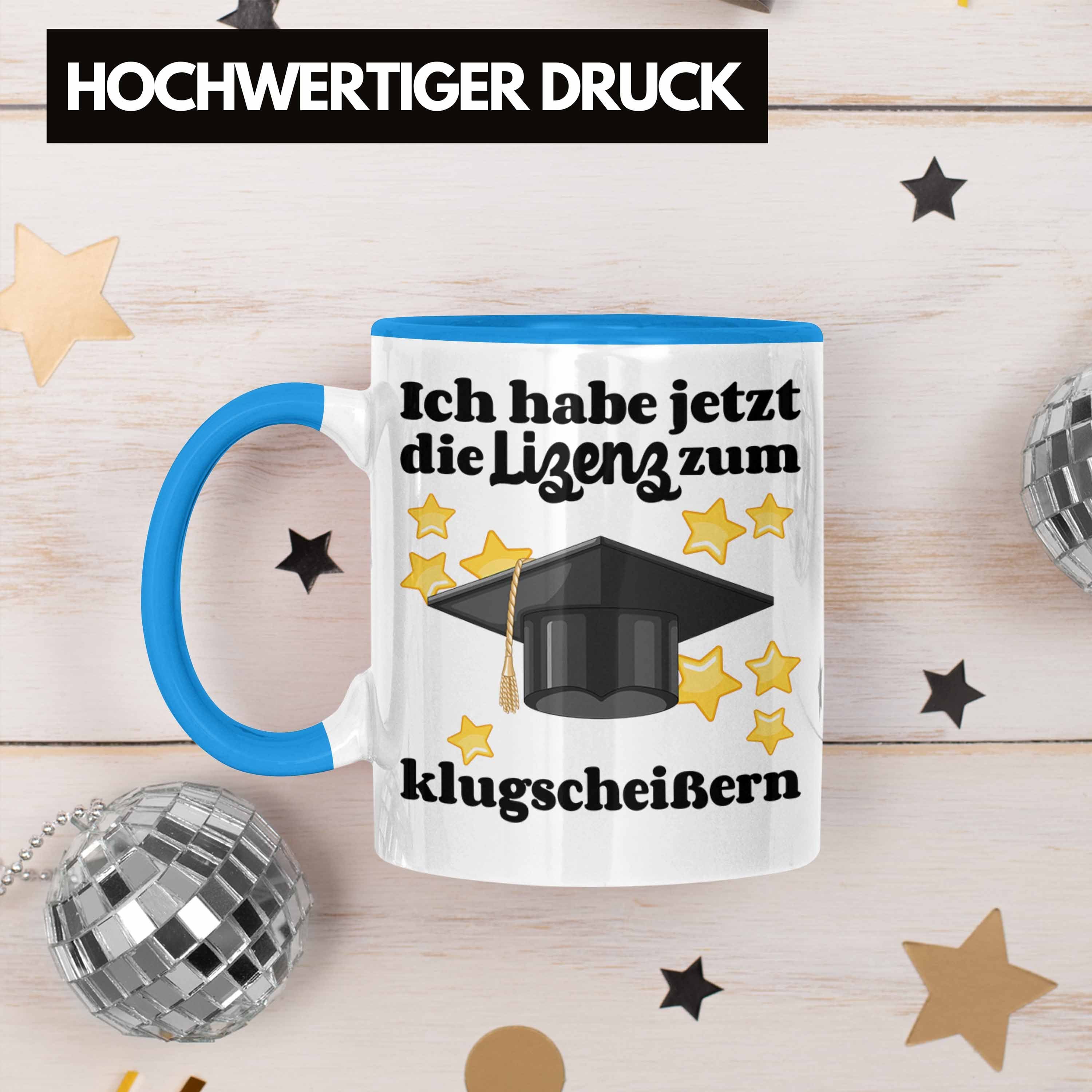 Bachelor Prüfung Trendation Spruch Abschluss - Abitur Abi Bestanden Graduation Tasse Weiss Geschenk Trendation Tasse Master