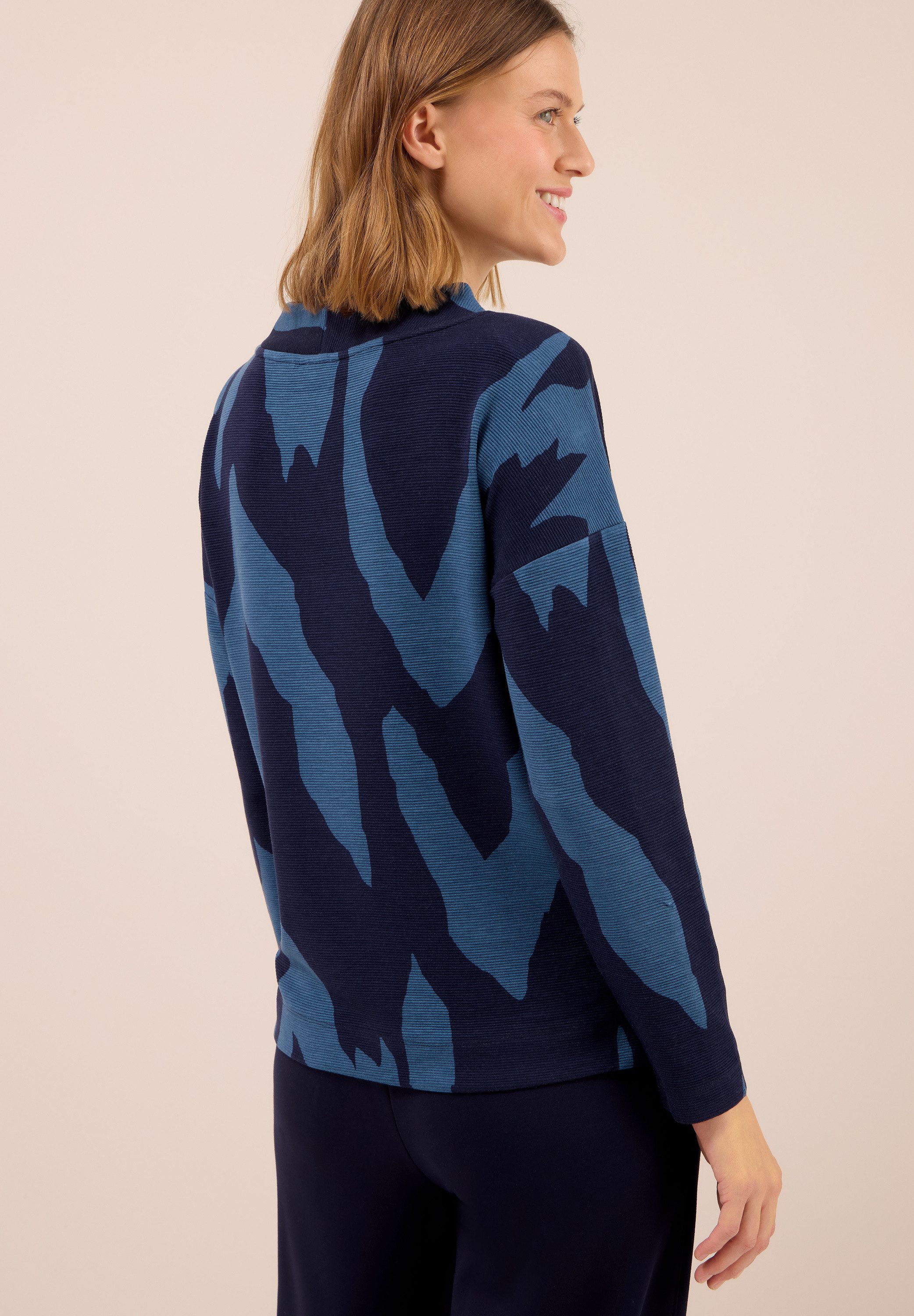 CECIL Sweatshirt mit All-Over Print