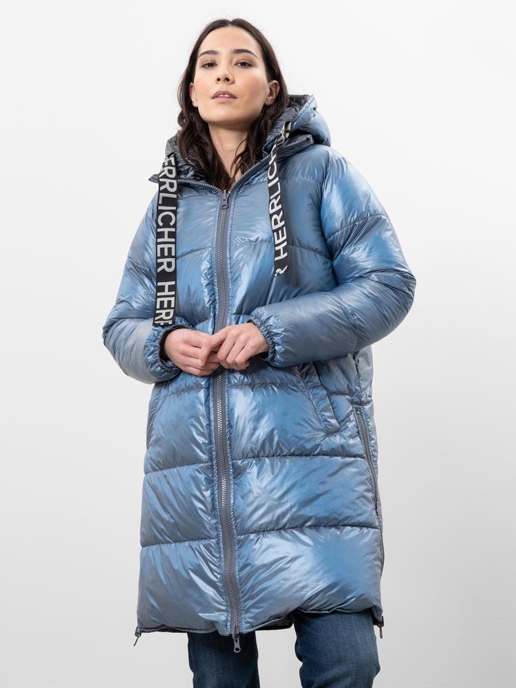 Herrlicher Steppjacke 7739-N3236 Tola Steppmantel kurz zum Wenden vegan, ohne Daunen