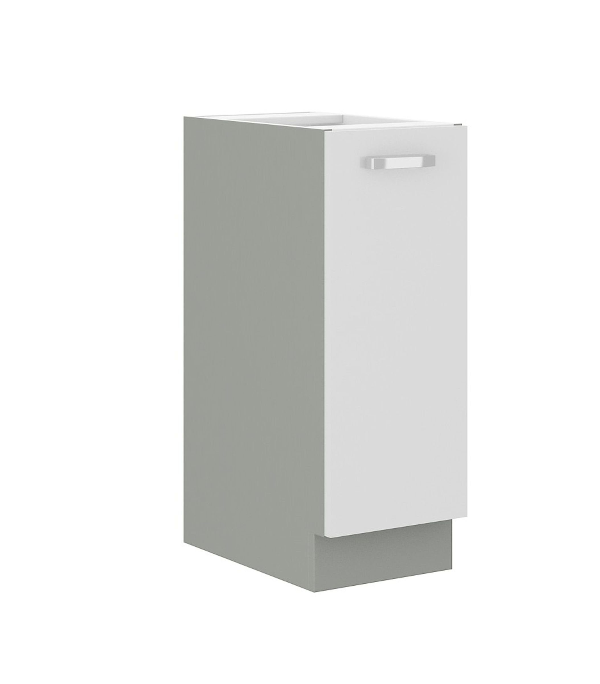 Küchen-Preisbombe Unterschrank Schrankauszug 30 cm Küche Bianca Hochglanz W günstig online kaufen