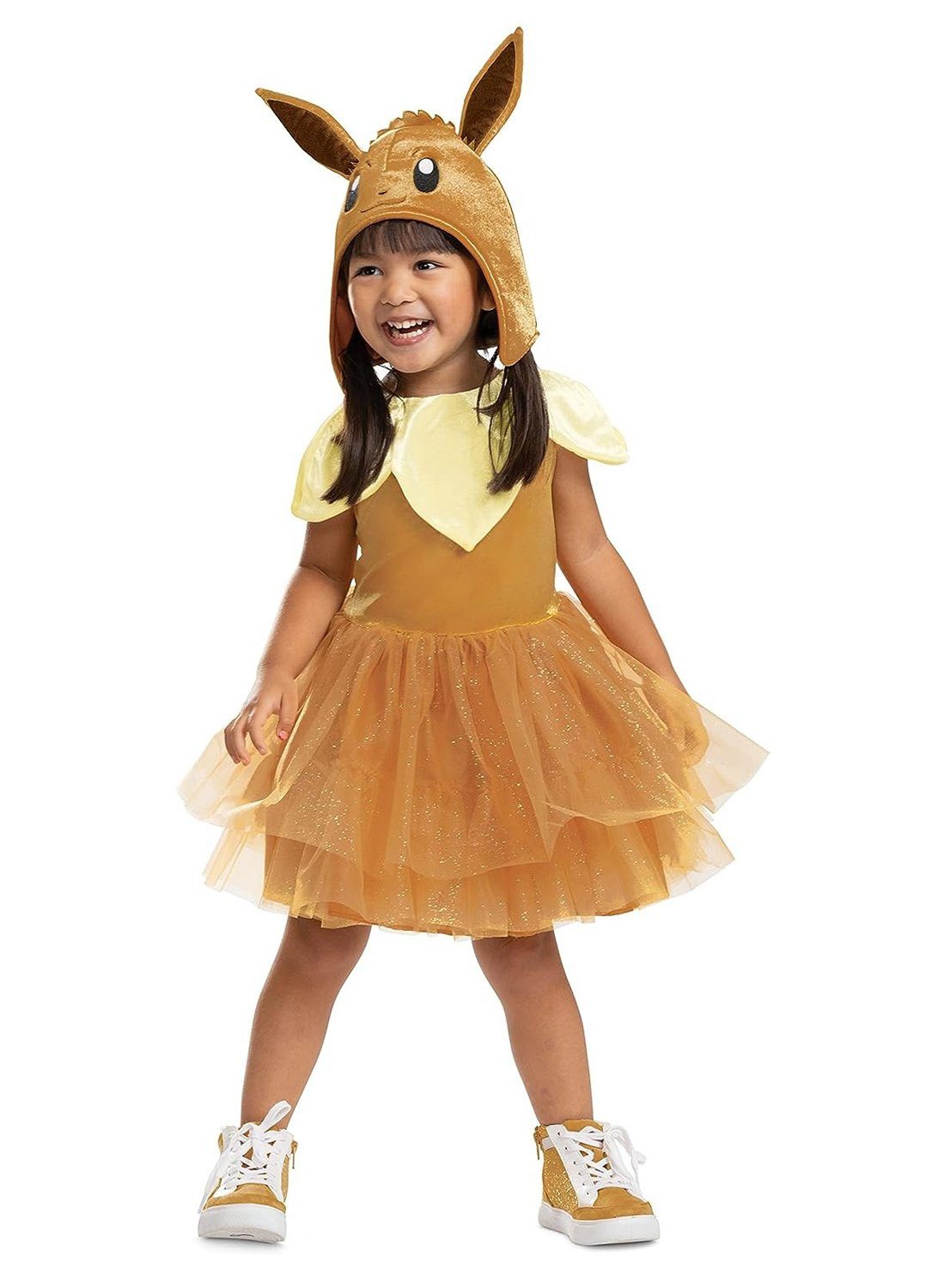 Kostüm Pokémon – Evoli Kleid für Kinder