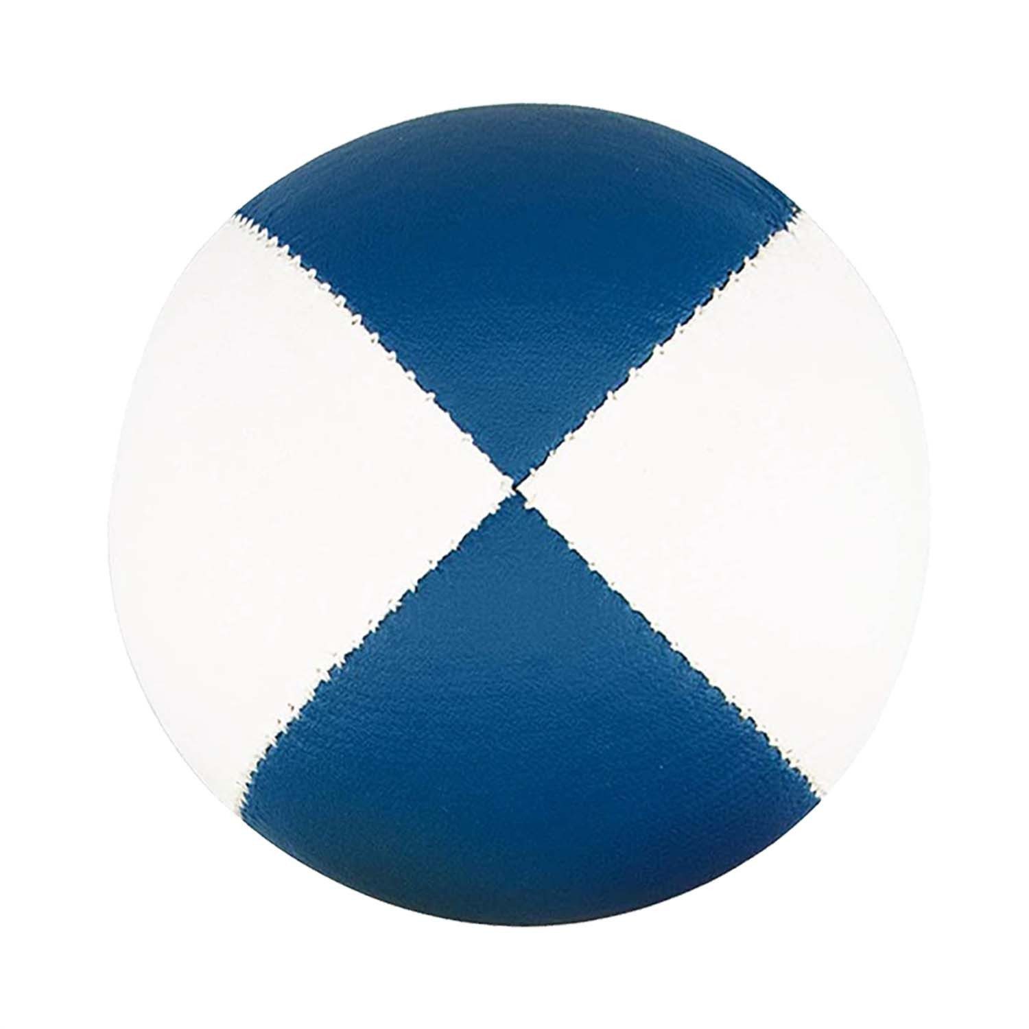 Diabolo Freizeitsport Jonglierball 3er & 5er Set, Jonglierbälle vierfarbig und zweifarbig (Balljonglage Set Zweifarbig - Weiche Lernbälle für Einsteiger, 3-St., Koordinationsbälle 3 Stück - Softbälle zum Jonglieren Lernen), 3er Juggling Balls 67 mm, 115g - Anfänger Training mit Vogelhirse