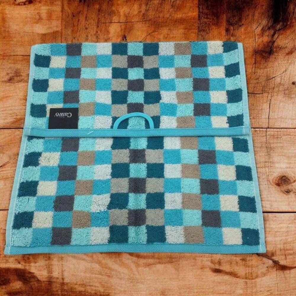 Cawö Home Gästehandtuch Unique Karo 942 von Cawö, 100% Baumwolle