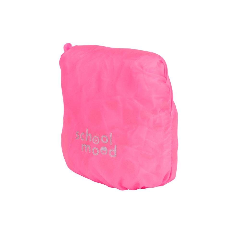 SCHOOL-MOOD® Rucksack-Regenschutz Neonpink, wasserdicht, für jeden günstig online kaufen