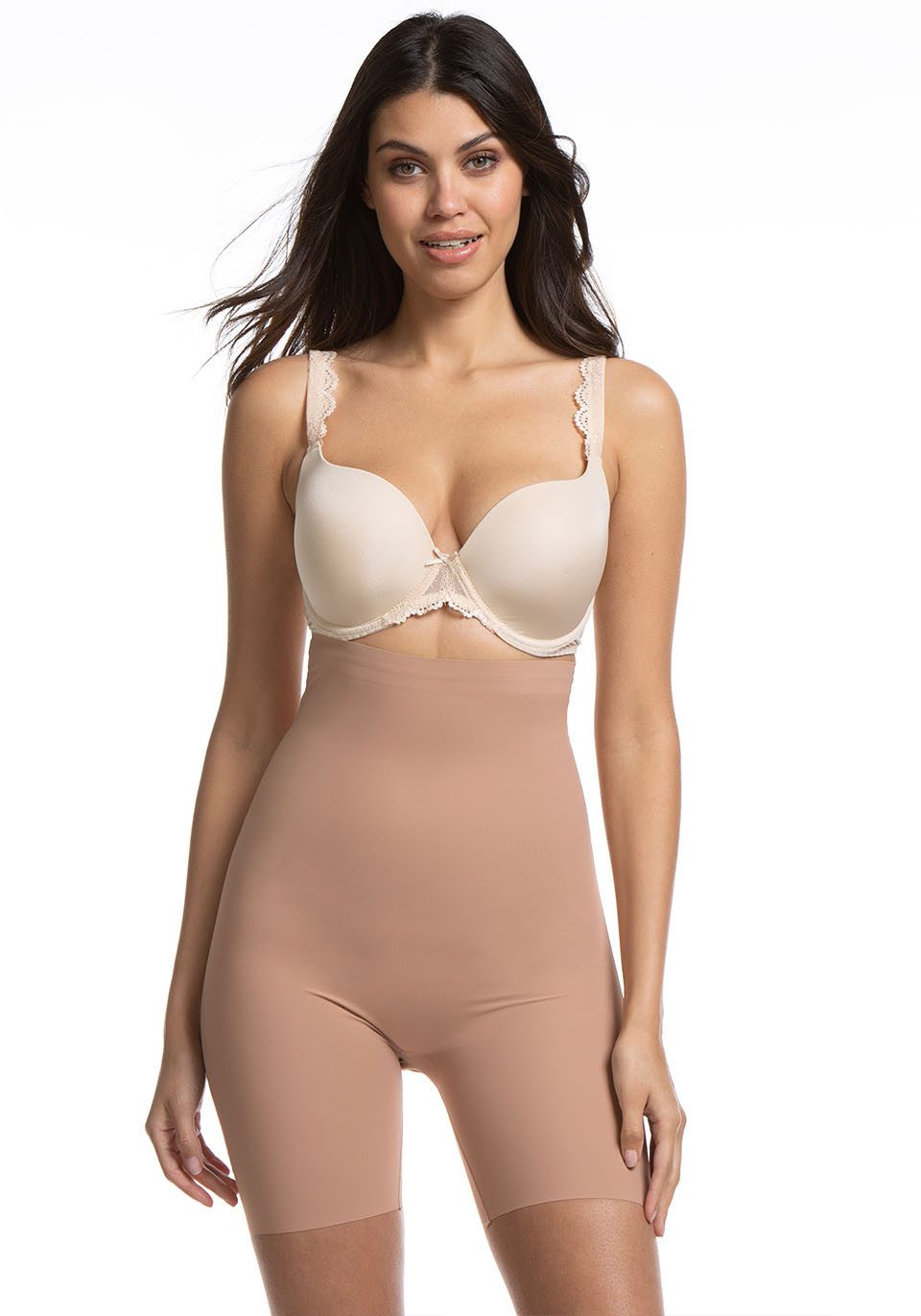MAGIC Bodyfashion Shapinghose Maxi Hi-Bermuda Silikonbesatz an der Oberseit günstig online kaufen
