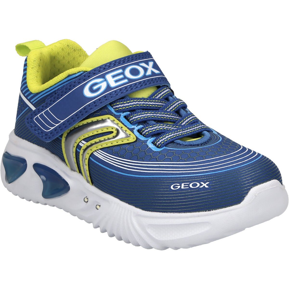 ASSISTER Geox ROYAL/LIME Sneaker