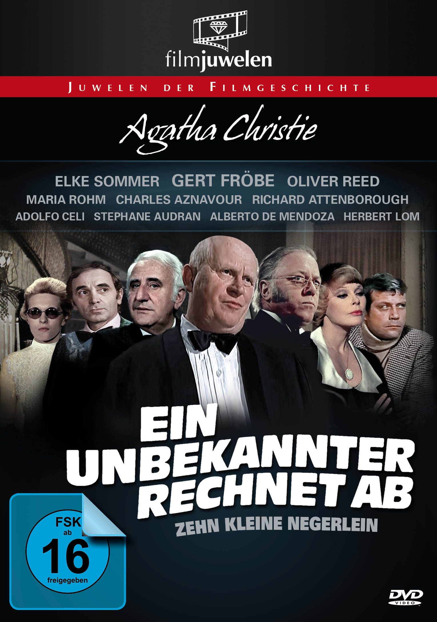 Fernsehjuwelen DVD Agatha Christie: Ein Unbekannter rechnet ab (DVD), (1-St)