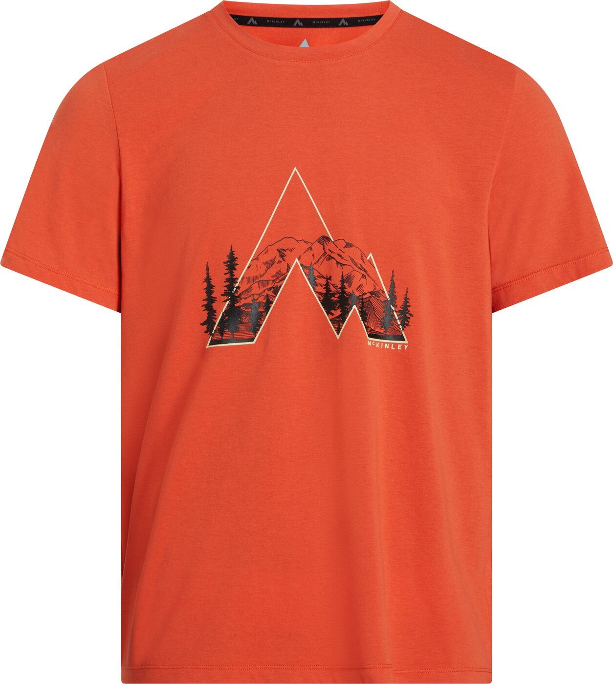 McKINLEY T-Shirt He.-T-Shirt Nata II M RED RUST
